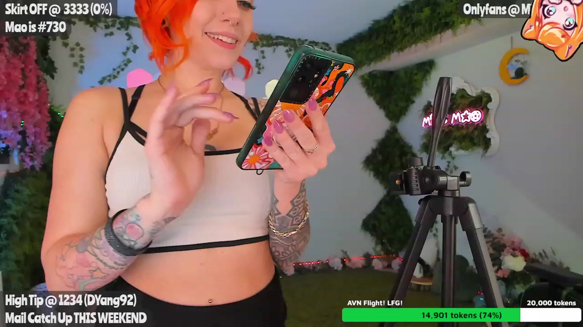 Gallery image thumbnail from MissMao's myfreecams stream on, 11/22/2023, 02:32 image 18 of 20