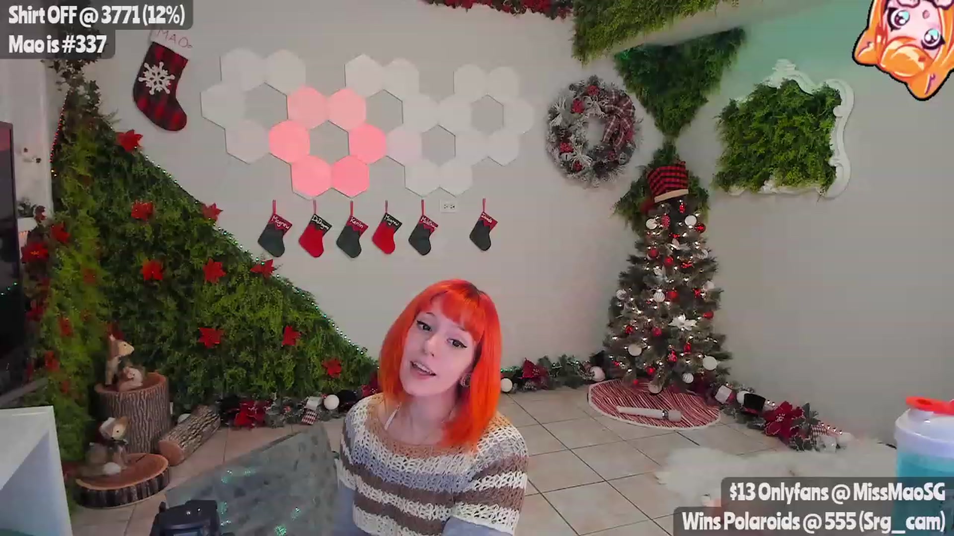 Gallery image thumbnail from MissMao's myfreecams stream on, 12/09/2023, 05:39 image 4 of 20