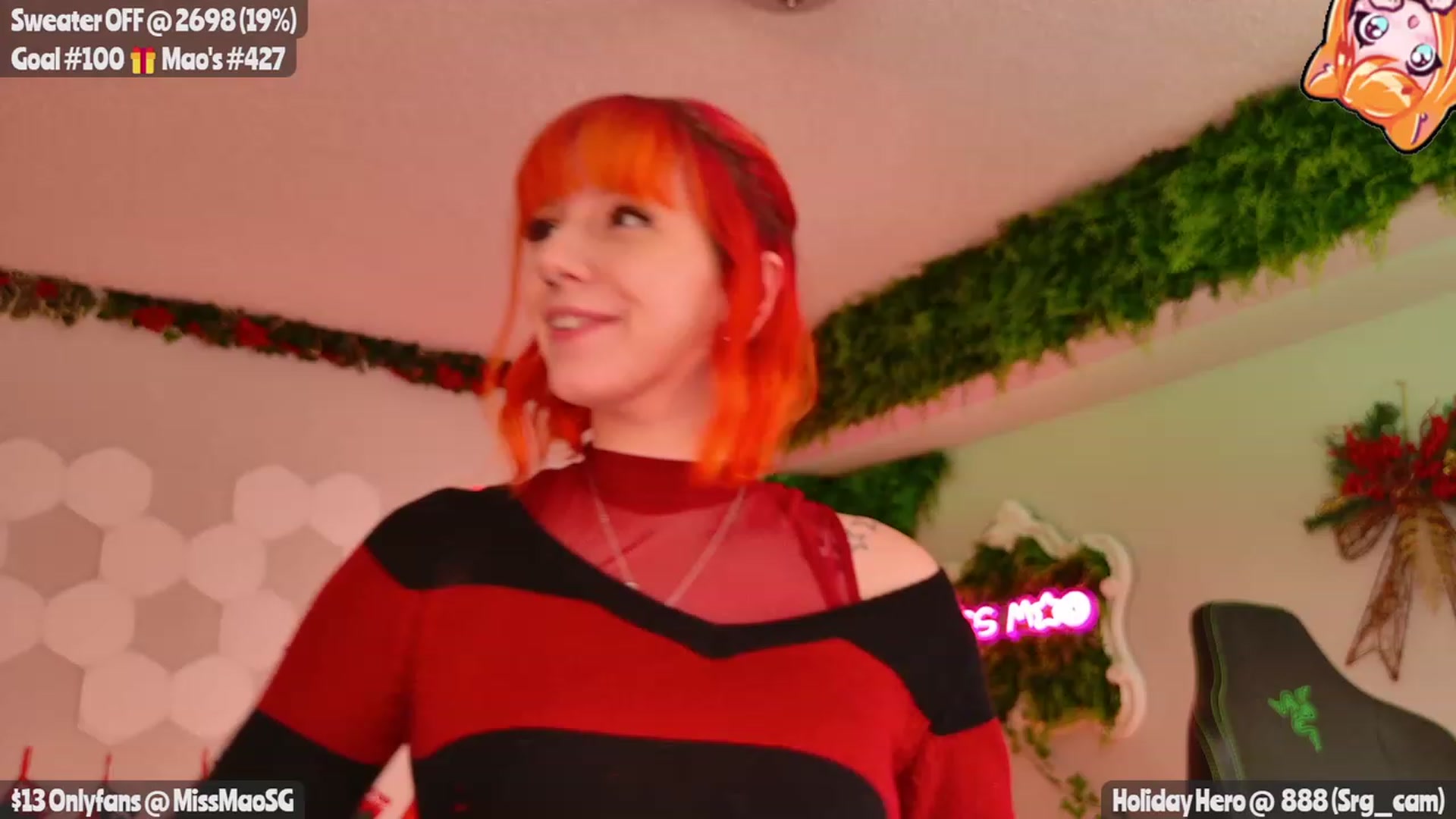 Gallery image thumbnail from MissMao's myfreecams stream on, 12/21/2023, 06:17 image 17 of 20