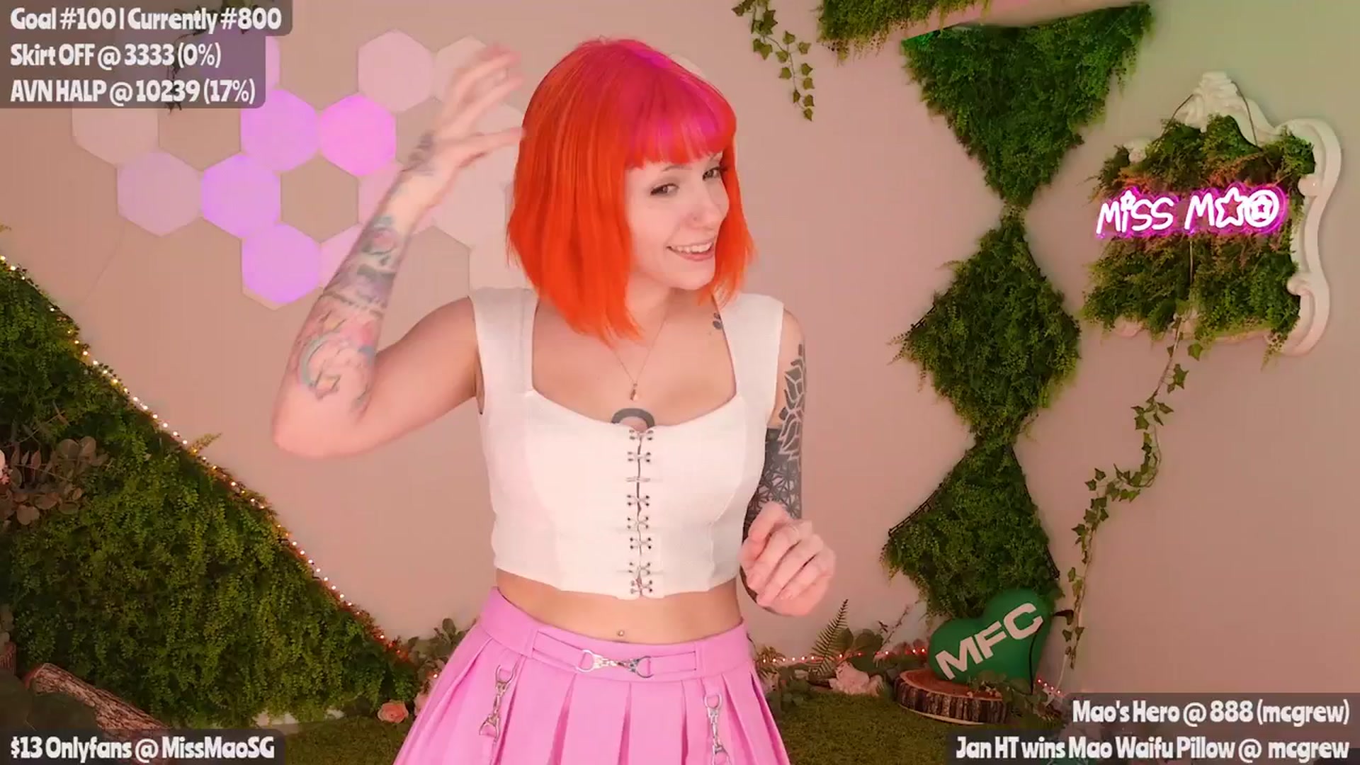 Gallery image thumbnail from MissMao's myfreecams stream on, 01/17/2024, 06:10 image 1 of 20