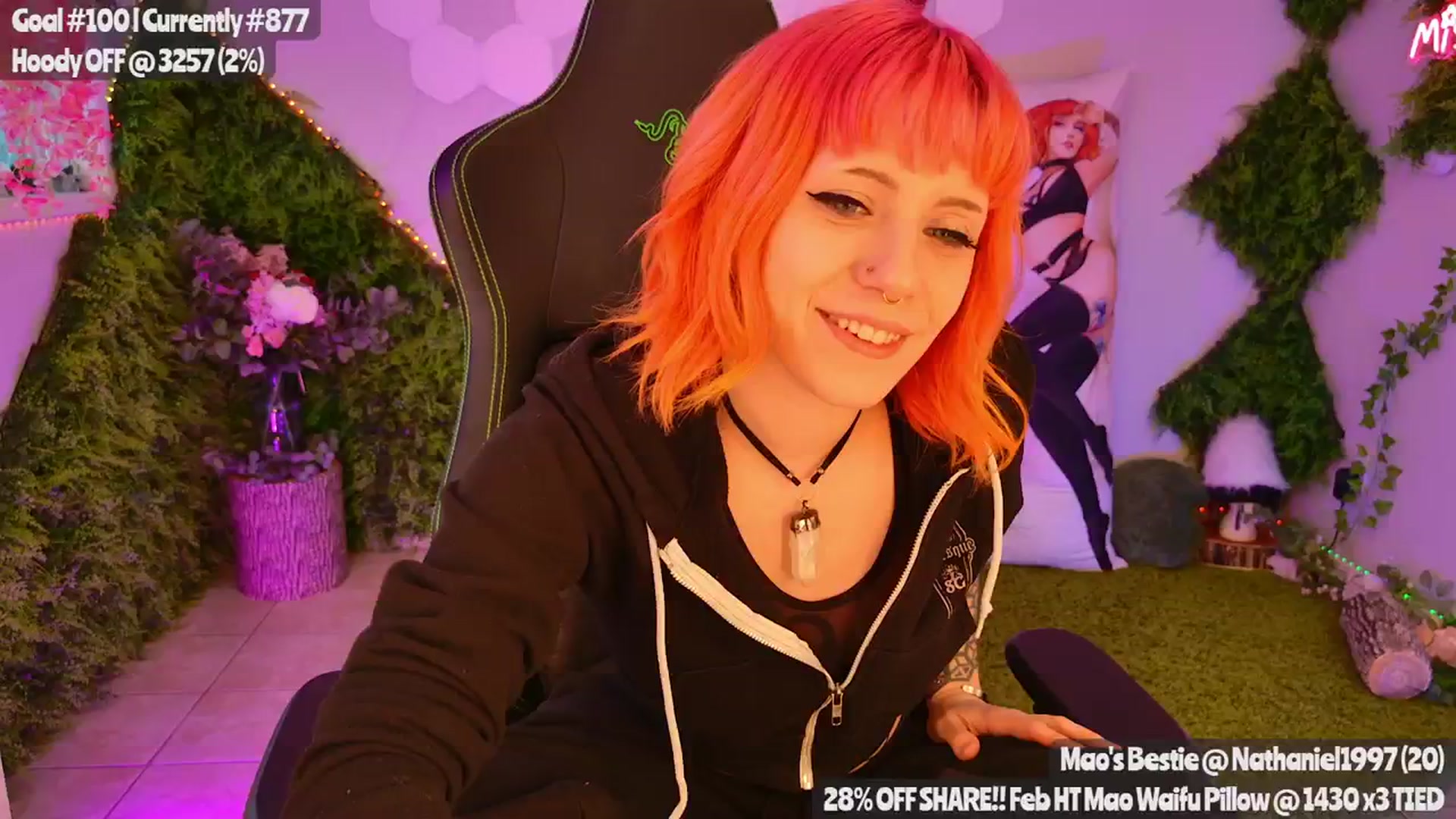 Gallery image thumbnail from MissMao's myfreecams stream on, 02/08/2024, 02:50 image 1 of 20