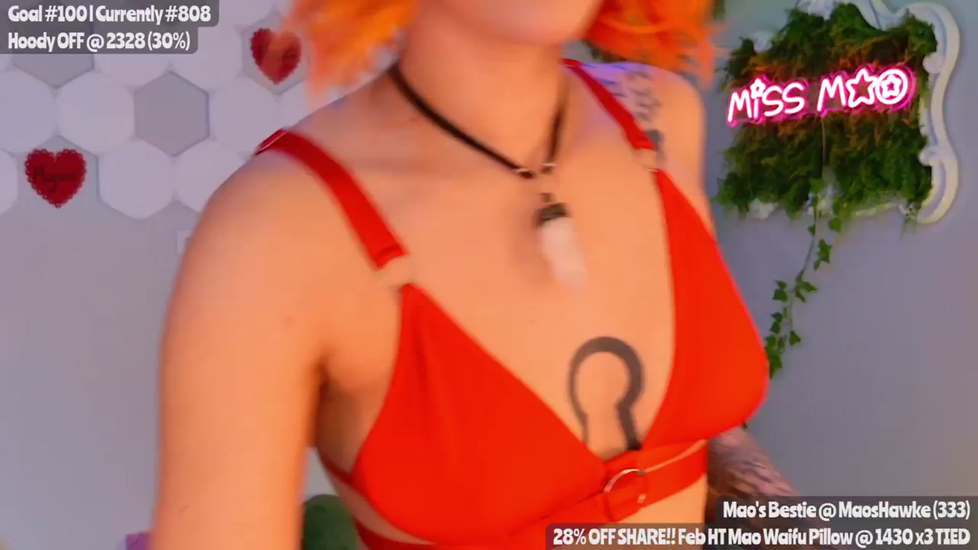 Gallery image thumbnail from MissMao's myfreecams stream on, 02/08/2024, 02:50 image 14 of 20
