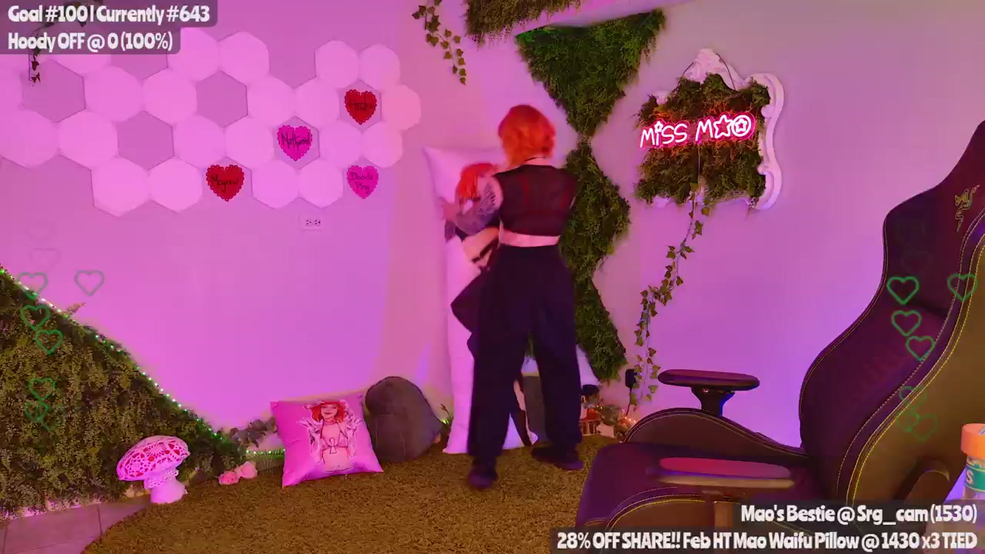 Gallery image thumbnail from MissMao's myfreecams stream on, 02/08/2024, 02:50 image 20 of 20