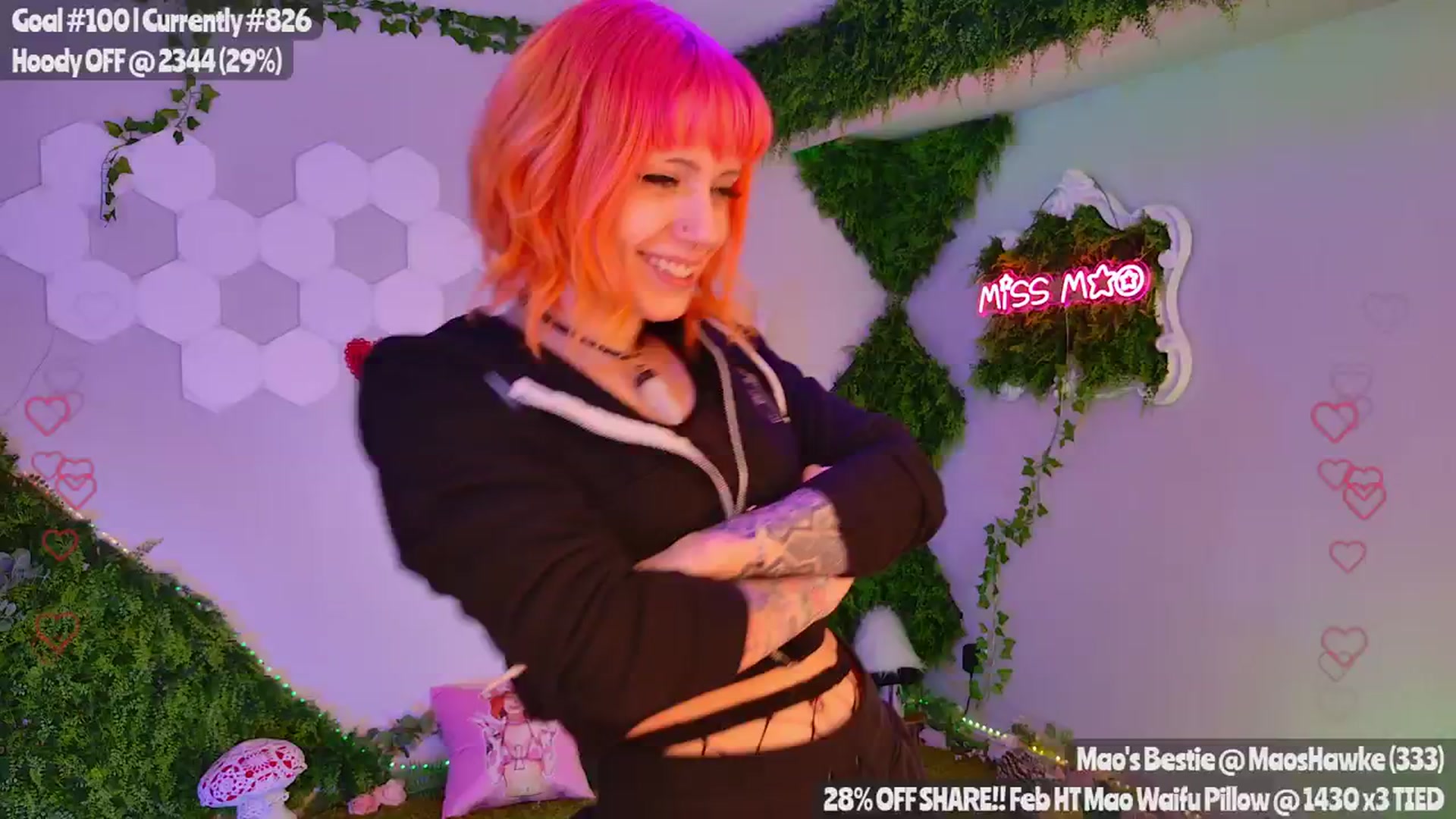Gallery image thumbnail from MissMao's myfreecams stream on, 02/08/2024, 02:50 image 13 of 20