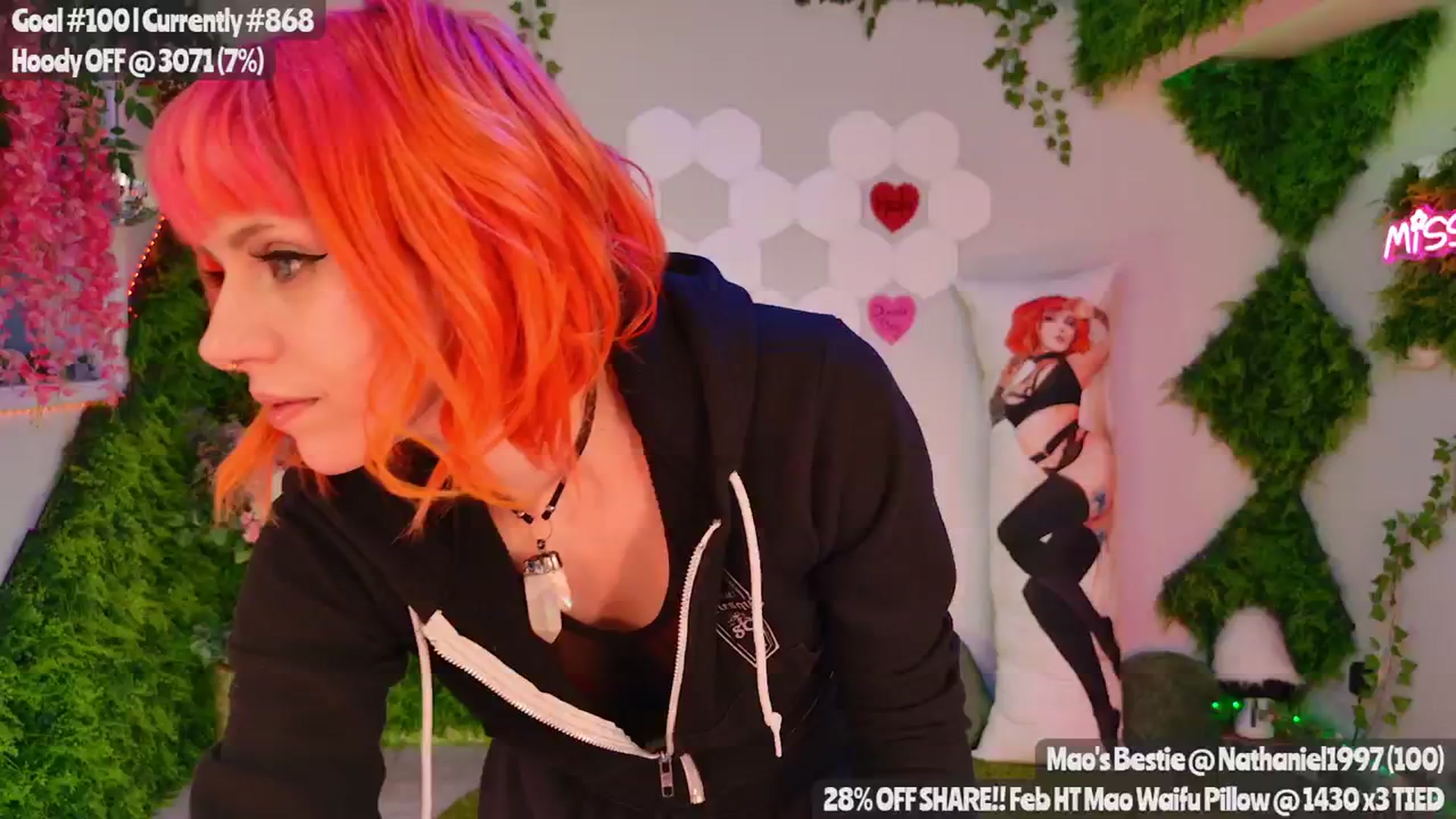 Gallery image thumbnail from MissMao's myfreecams stream on, 02/08/2024, 02:50 image 6 of 20