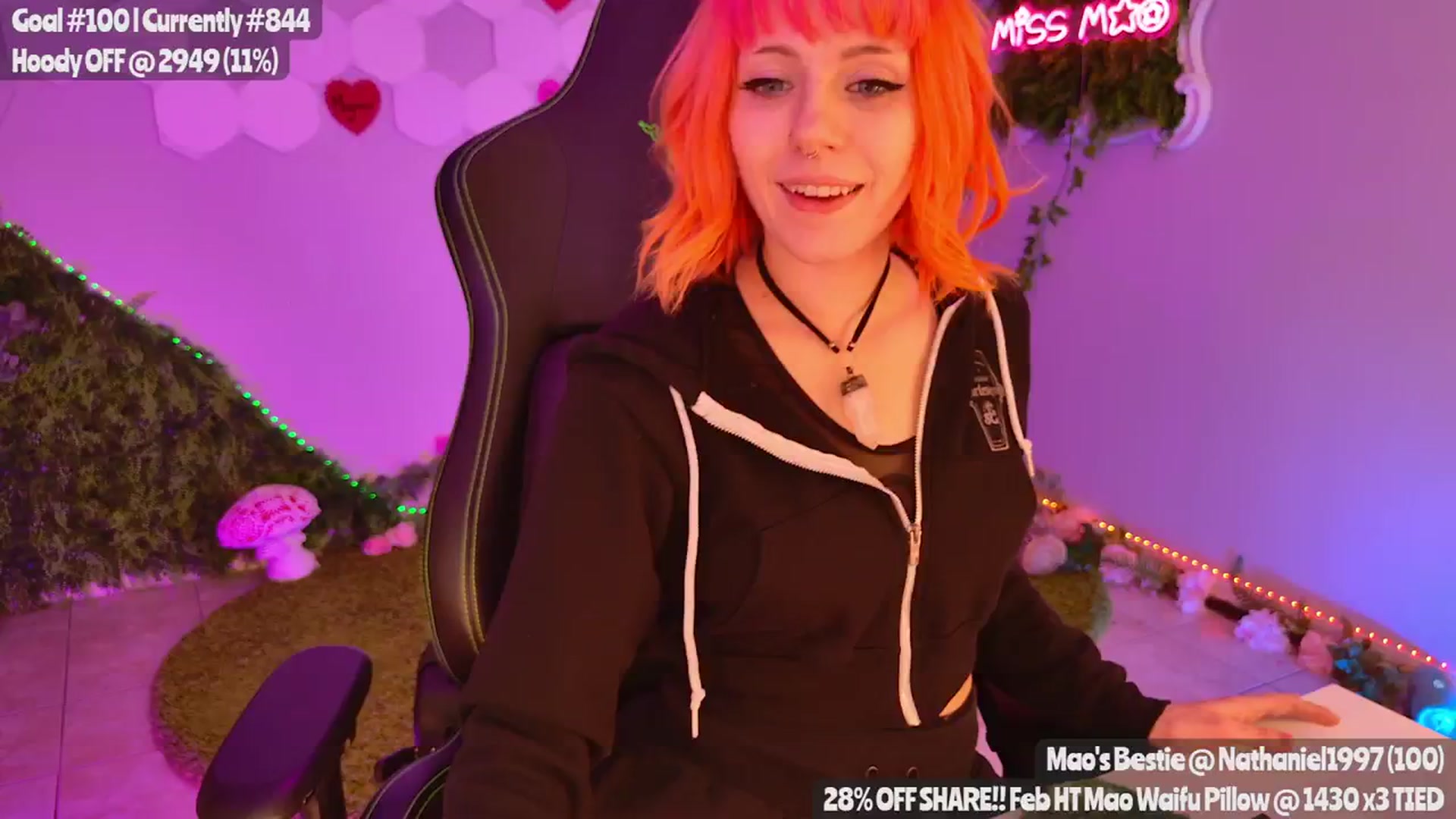 Gallery image thumbnail from MissMao's myfreecams stream on, 02/08/2024, 02:50 image 11 of 20