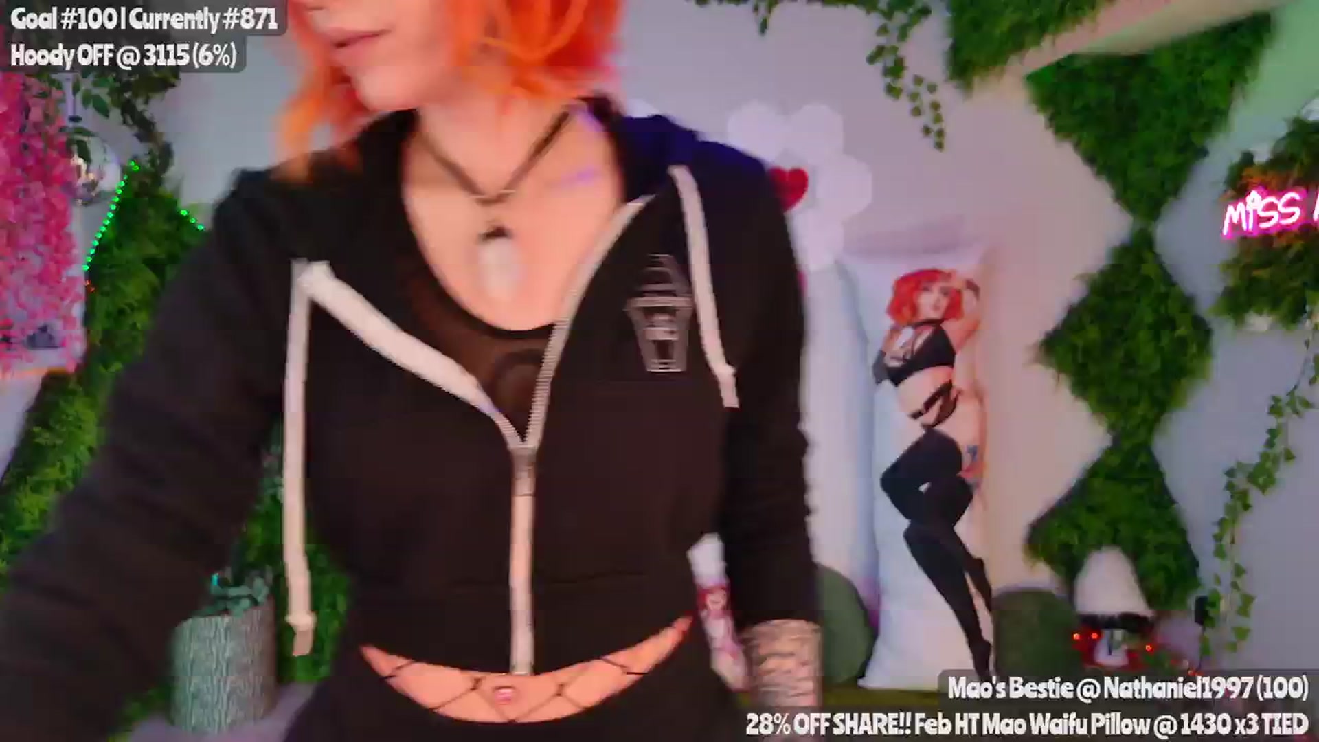 Gallery image thumbnail from MissMao's myfreecams stream on, 02/08/2024, 02:50 image 5 of 20