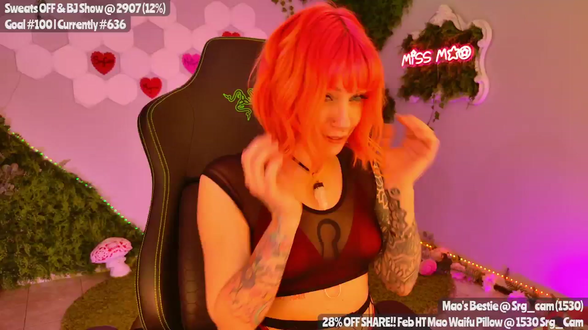 Gallery image thumbnail from MissMao's myfreecams stream on, 02/08/2024, 04:36 image 15 of 20