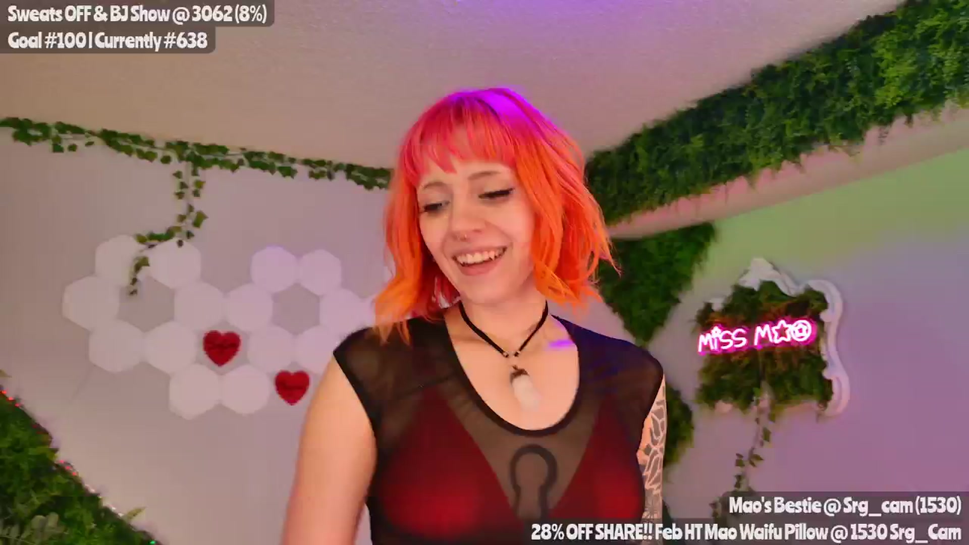Gallery image thumbnail from MissMao's myfreecams stream on, 02/08/2024, 04:36 image 2 of 20