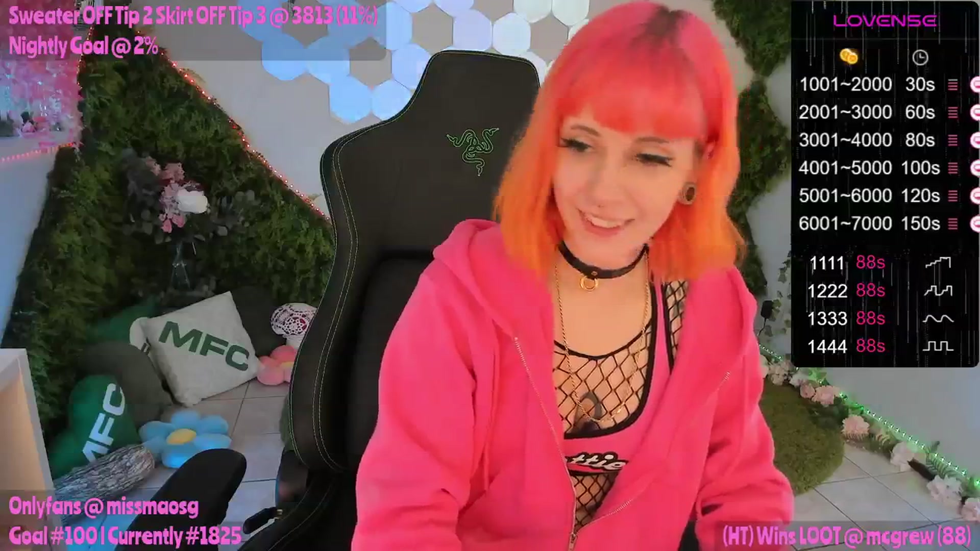 Gallery image thumbnail from MissMao's myfreecams stream on, 03/08/2024, 02:30 image 13 of 20