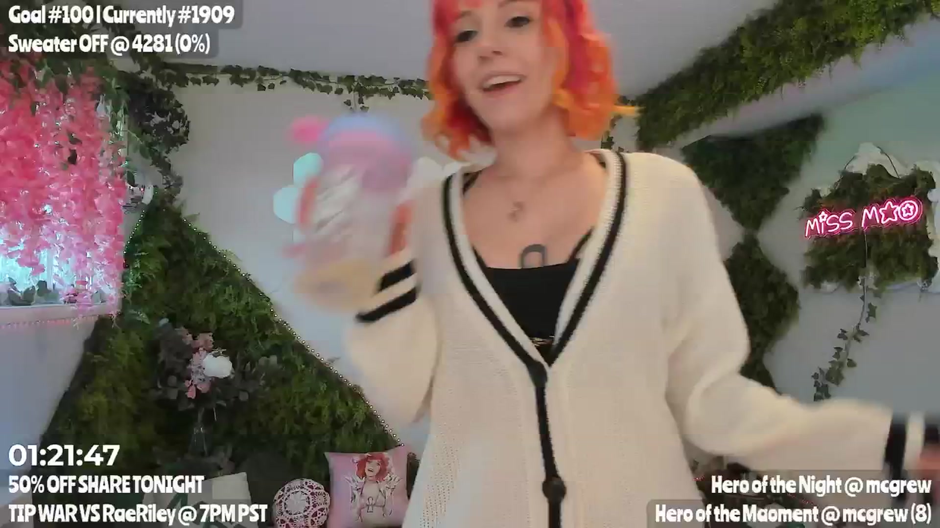 Gallery image thumbnail from MissMao's myfreecams stream on, 03/09/2024, 01:15 image 17 of 20