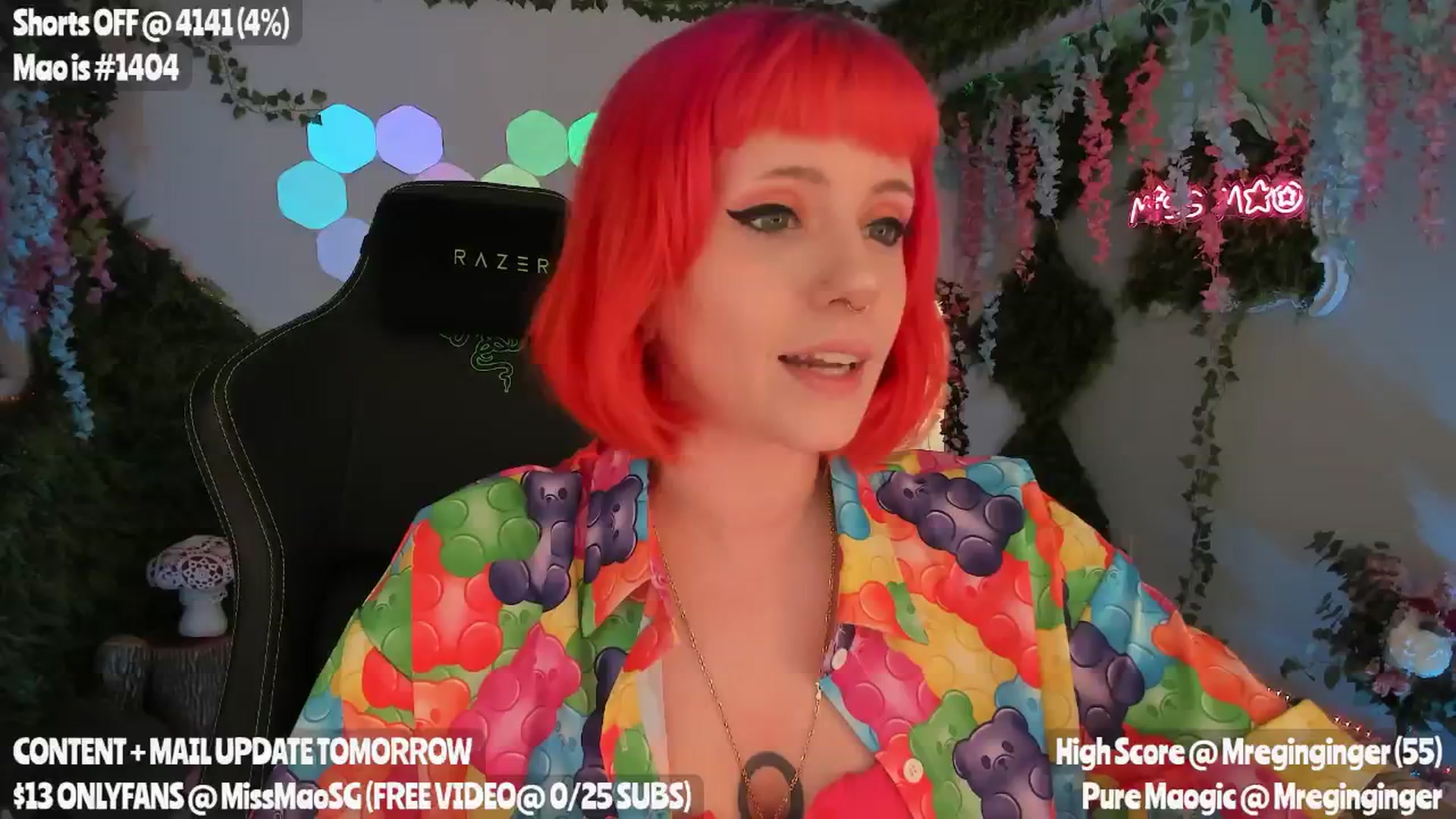 Gallery image thumbnail from MissMao's myfreecams stream on, 04/18/2024, 04:42 image 4 of 20