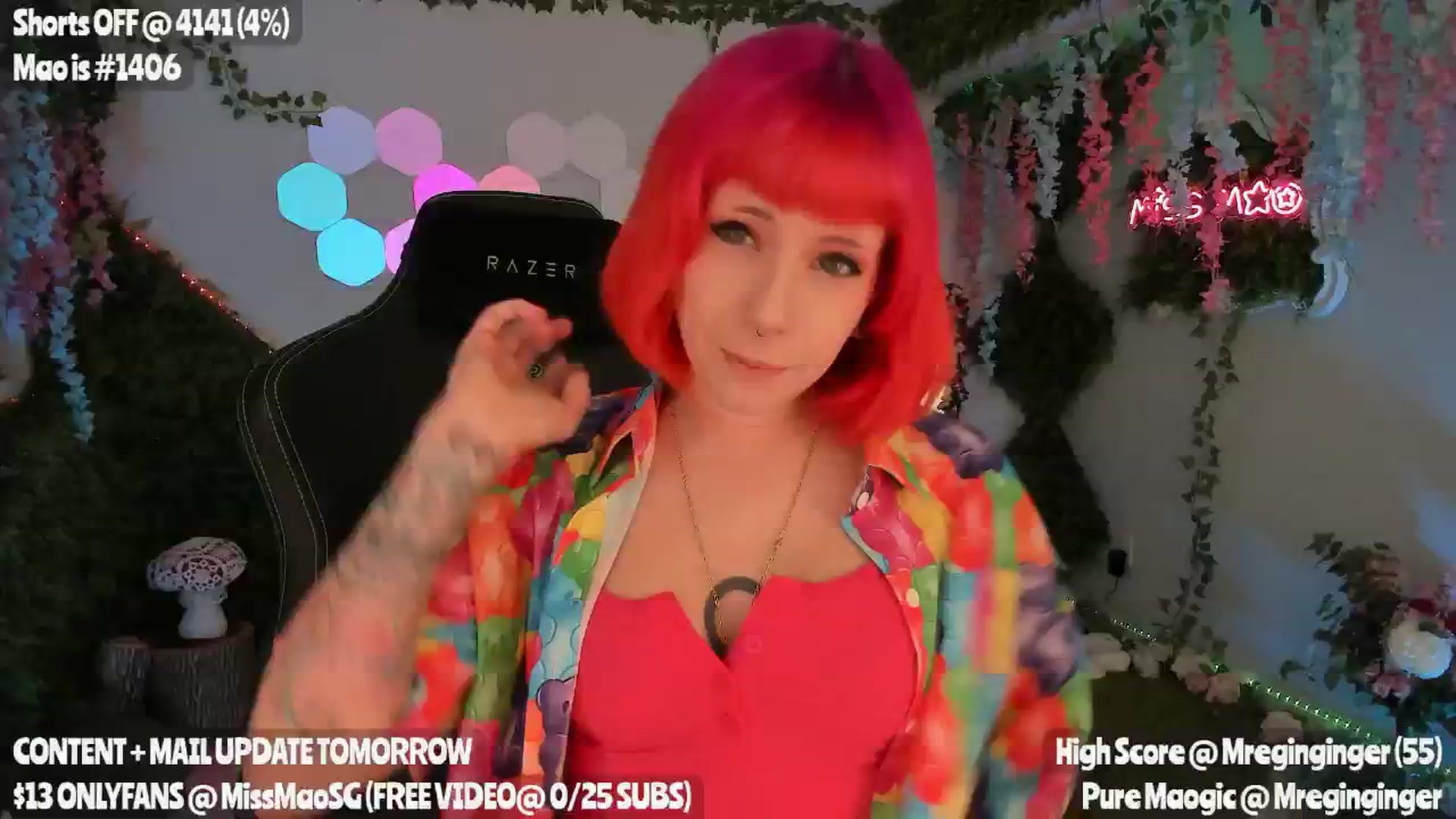 Gallery image thumbnail from MissMao's myfreecams stream on, 04/18/2024, 04:42 image 6 of 20