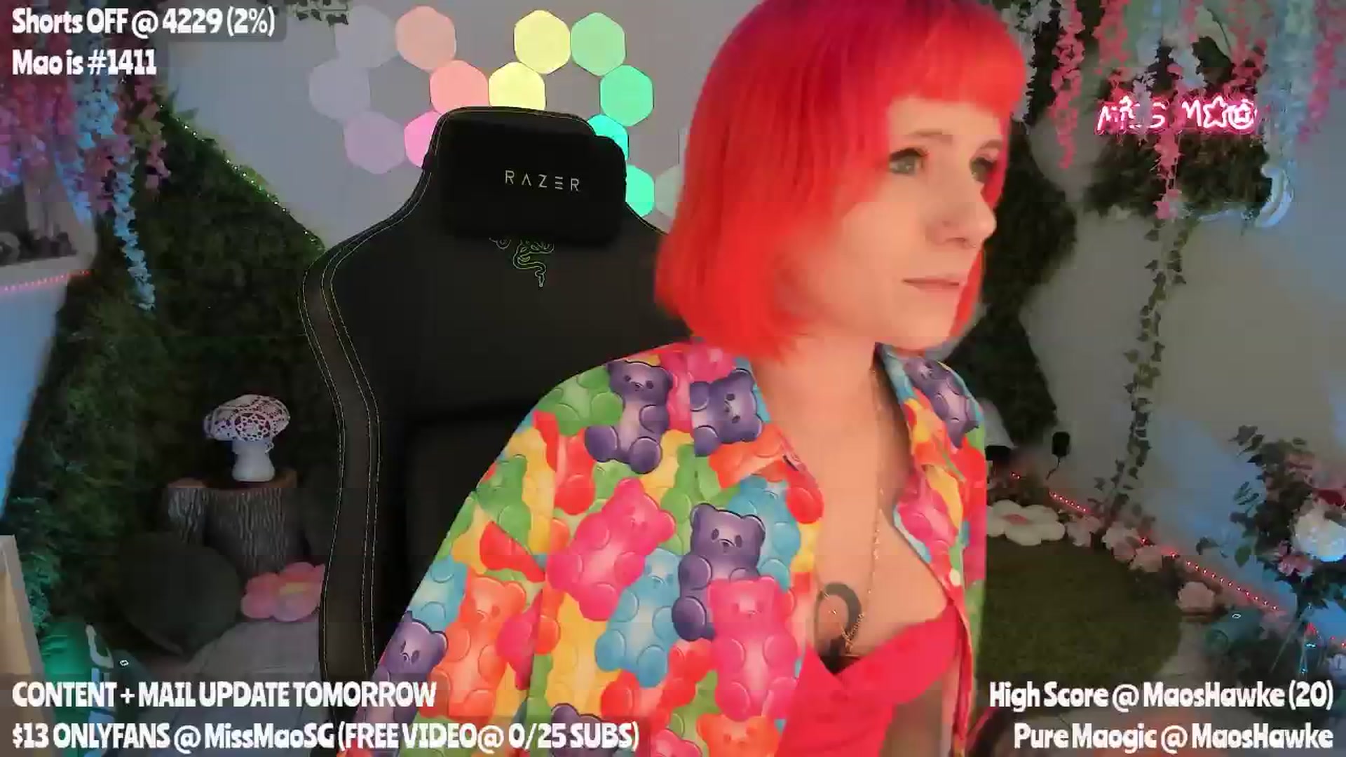 Gallery image thumbnail from MissMao's myfreecams stream on, 04/18/2024, 04:42 image 2 of 20