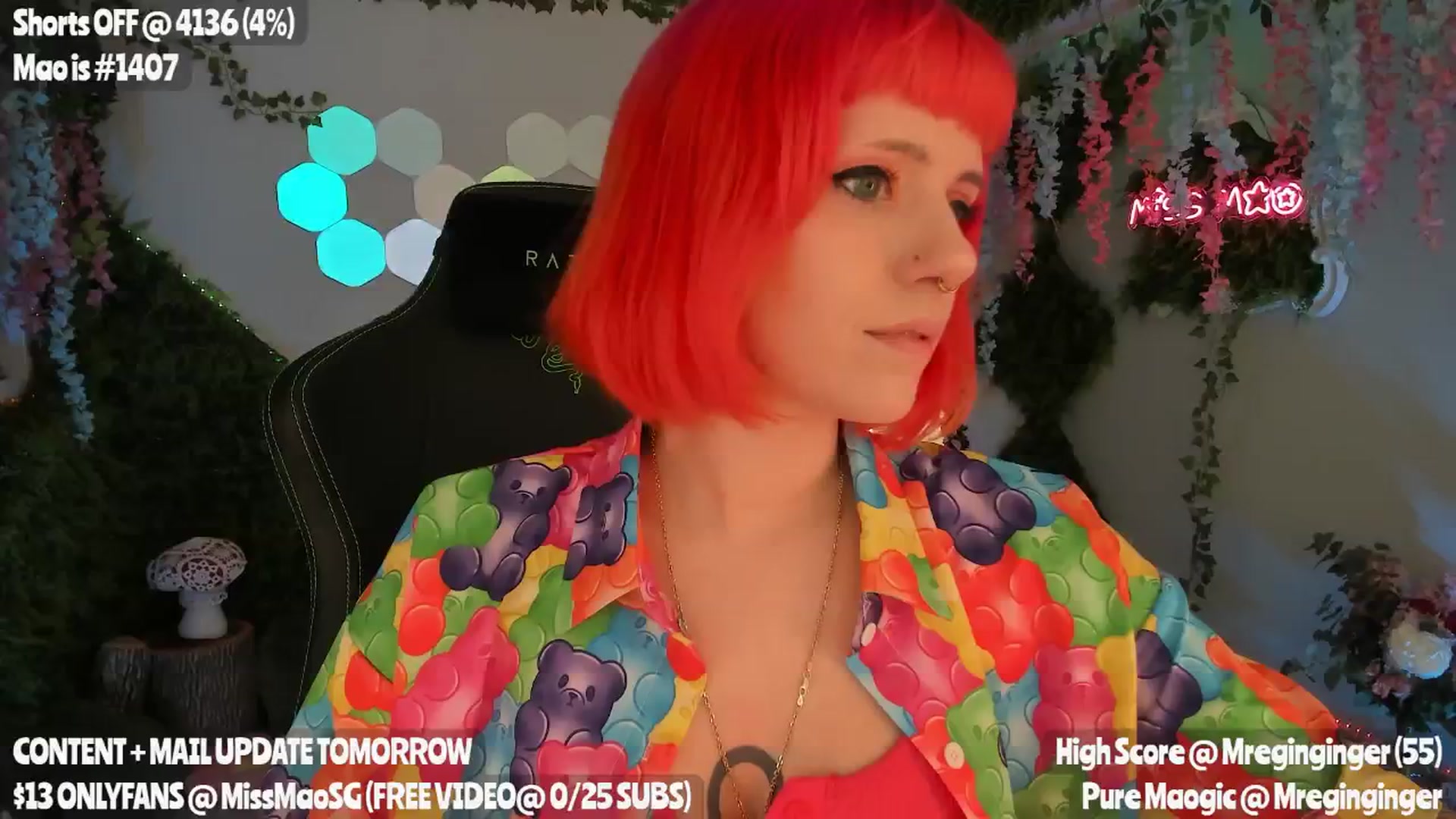 Gallery image thumbnail from MissMao's myfreecams stream on, 04/18/2024, 04:42 image 9 of 20