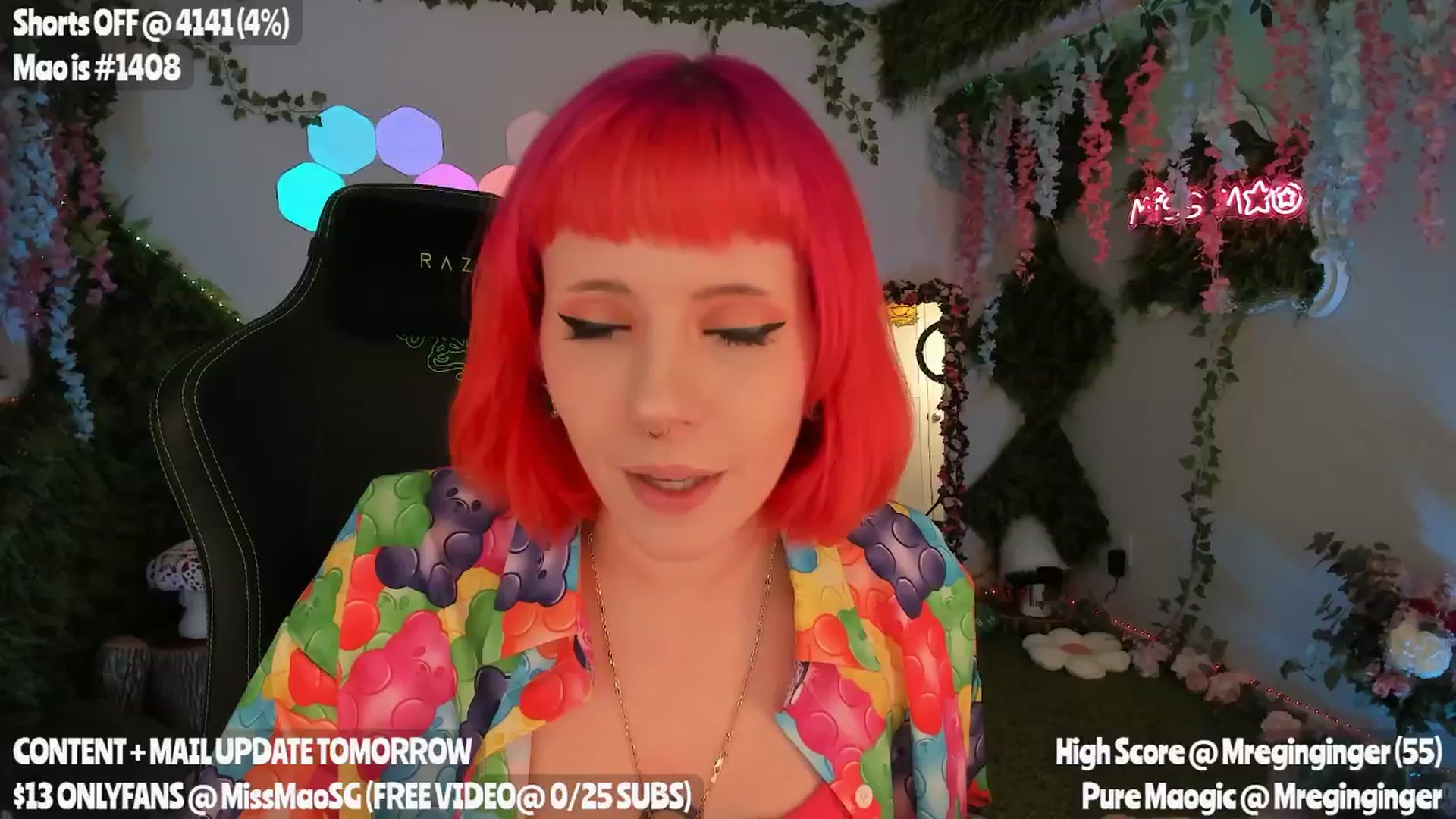Gallery image thumbnail from MissMao's myfreecams stream on, 04/18/2024, 04:42 image 8 of 20