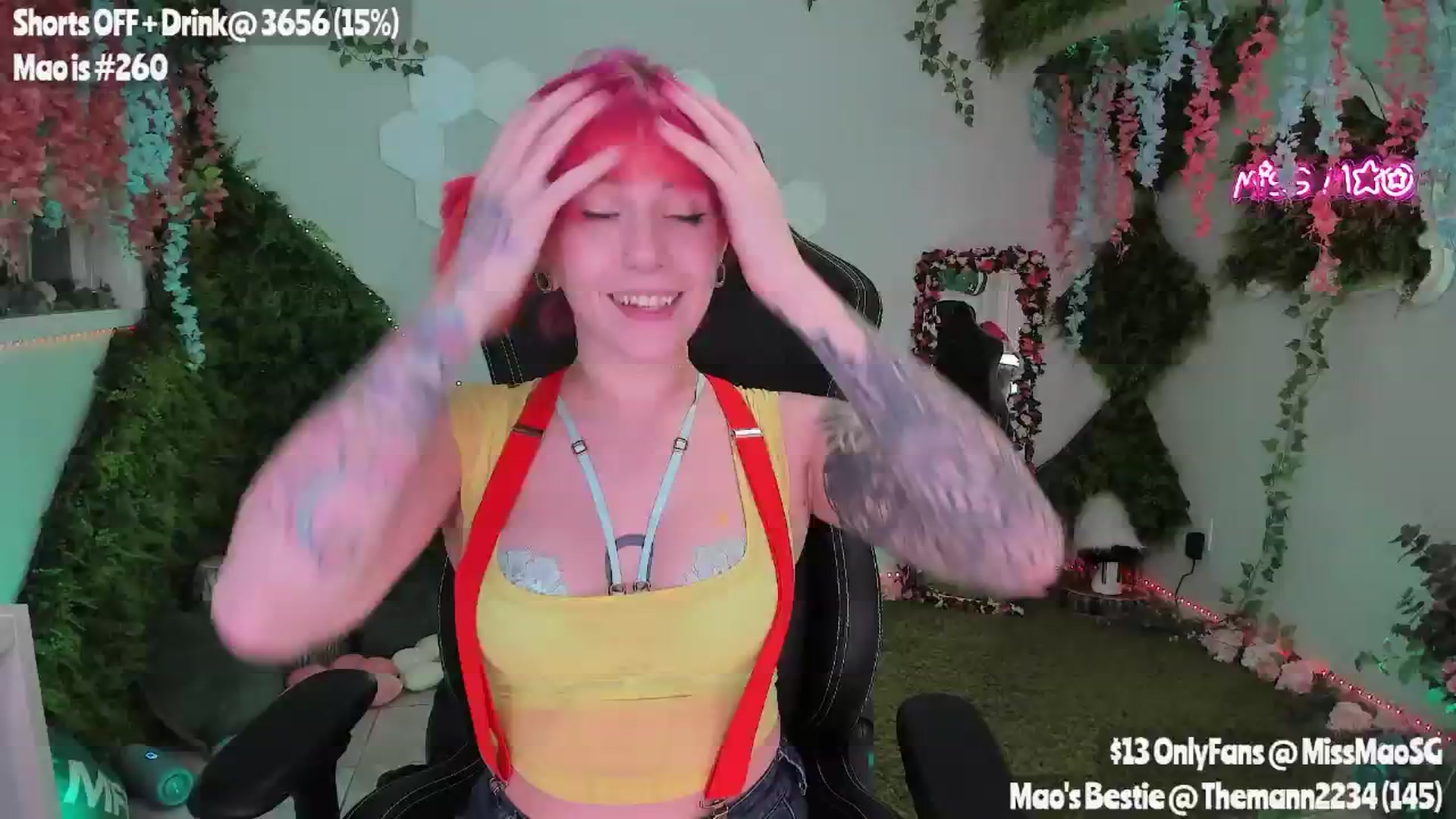 Gallery image thumbnail from MissMao's myfreecams stream on, 05/03/2024, 04:24 image 5 of 20