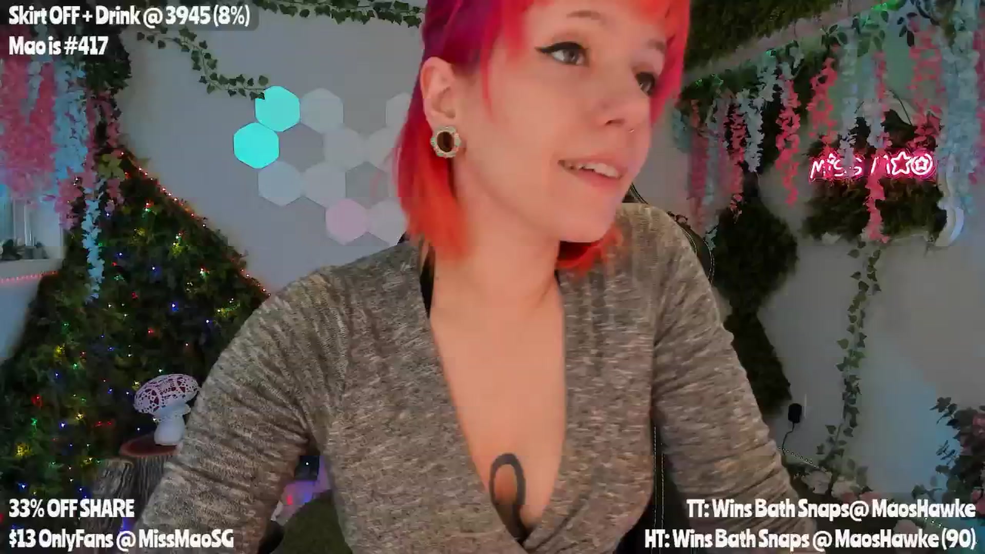 Gallery image thumbnail from MissMao's myfreecams stream on, 05/04/2024, 02:37 image 16 of 20