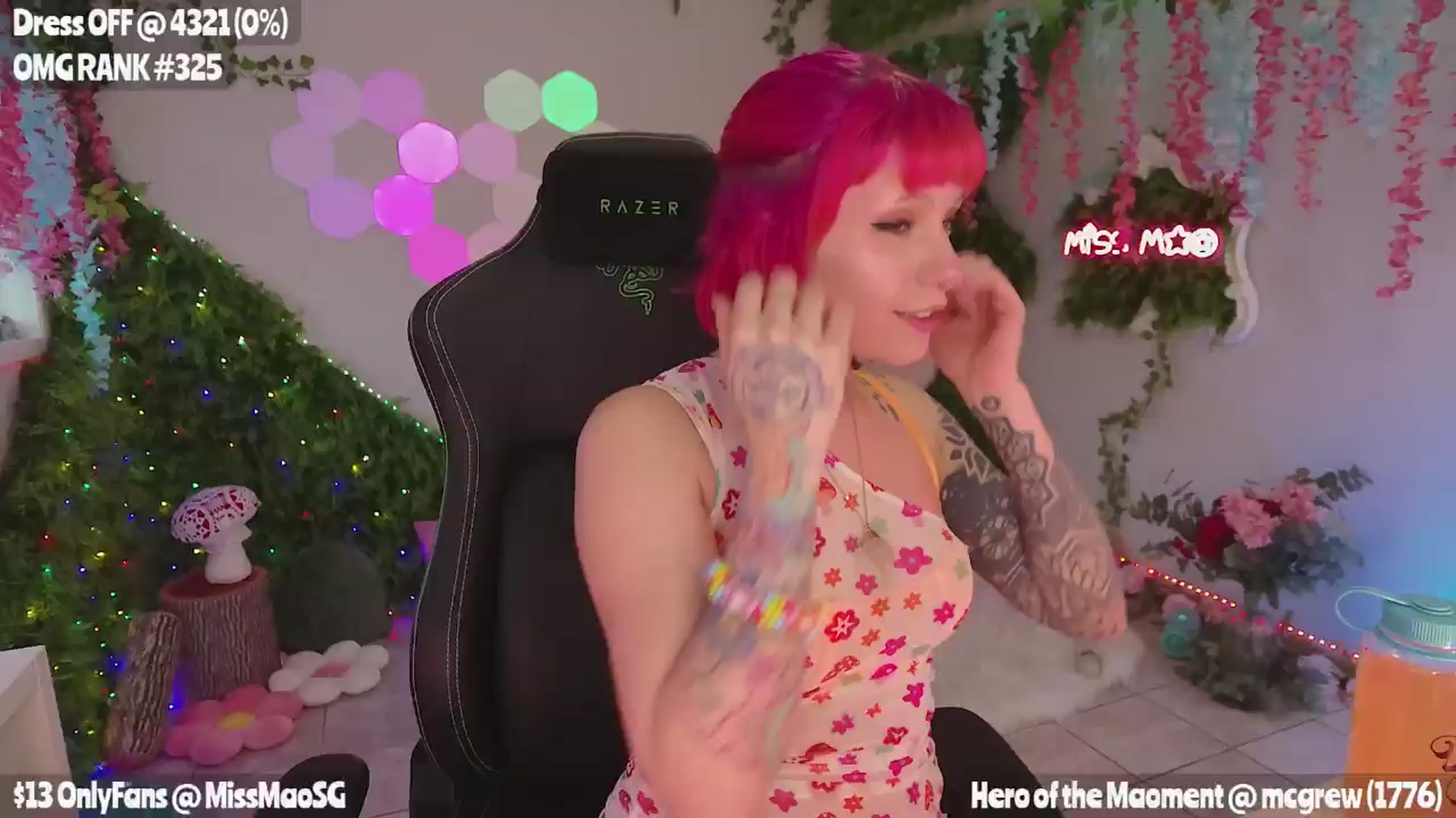 Gallery image thumbnail from MissMao's myfreecams stream on, 05/10/2024, 03:25 image 15 of 20