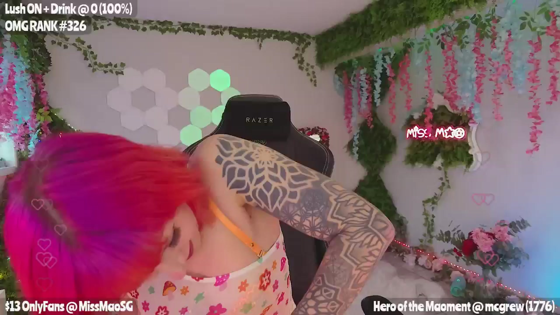 Gallery image thumbnail from MissMao's myfreecams stream on, 05/10/2024, 03:25 image 5 of 20