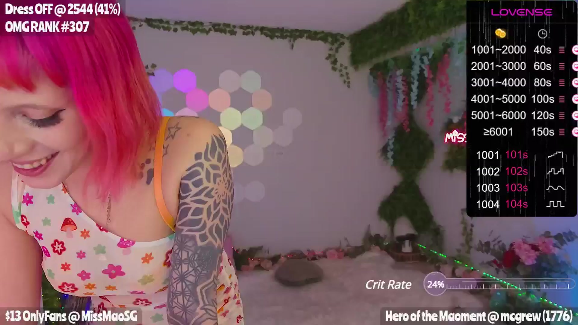 Gallery image thumbnail from MissMao's myfreecams stream on, 05/10/2024, 05:42 image 9 of 20