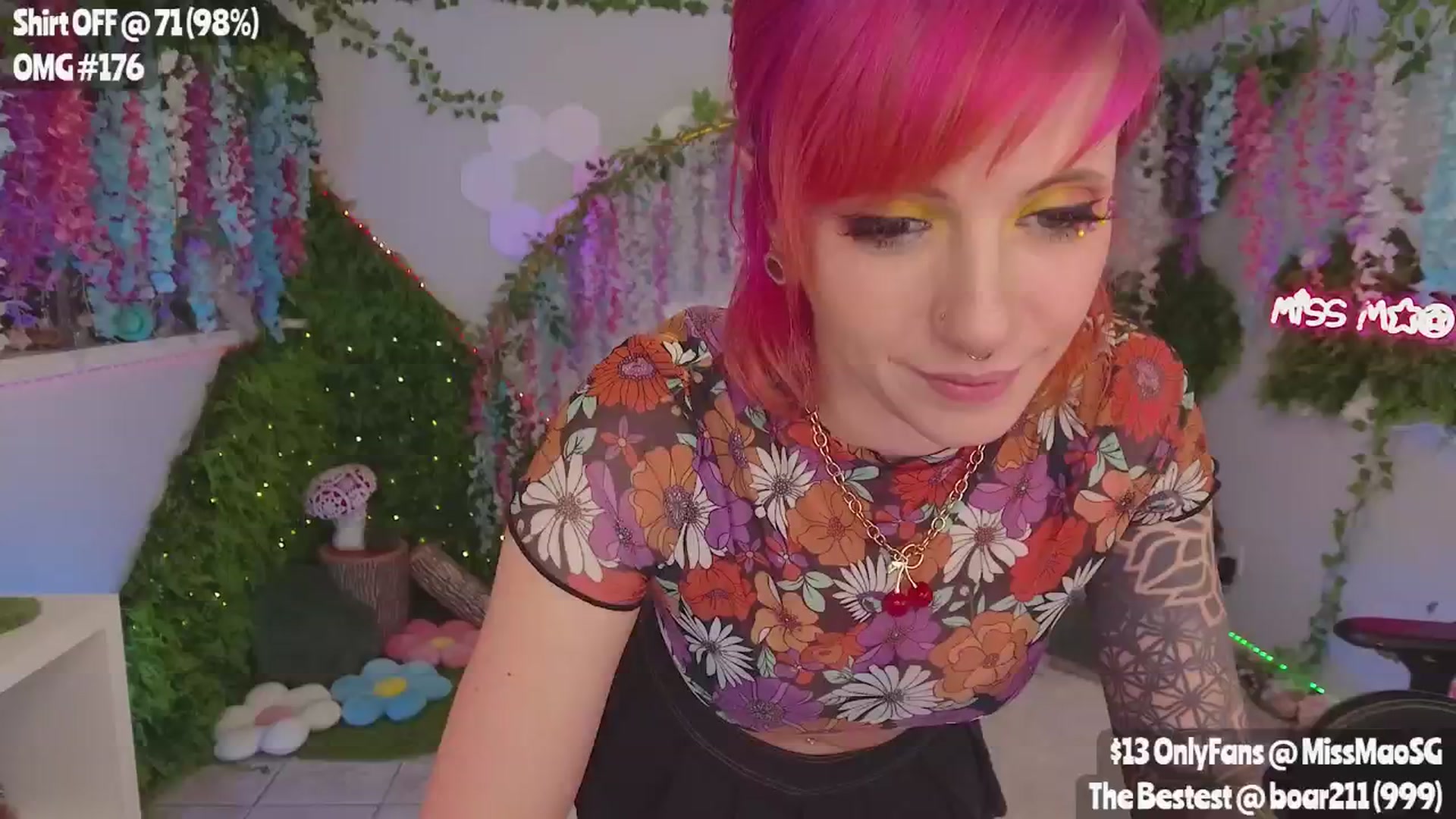 Gallery image thumbnail from MissMao's myfreecams stream on, 07/04/2024, 05:14 image 16 of 20