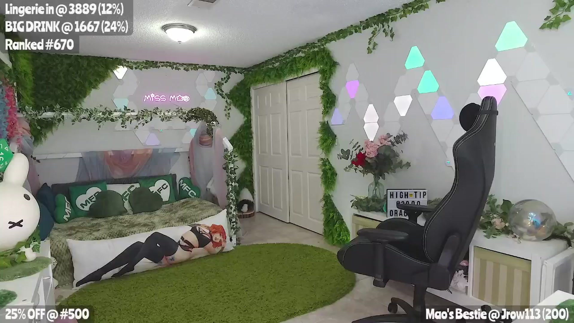 Gallery image thumbnail from MissMao's myfreecams stream on, 04/25/2025, 07:11 image 5 of 20