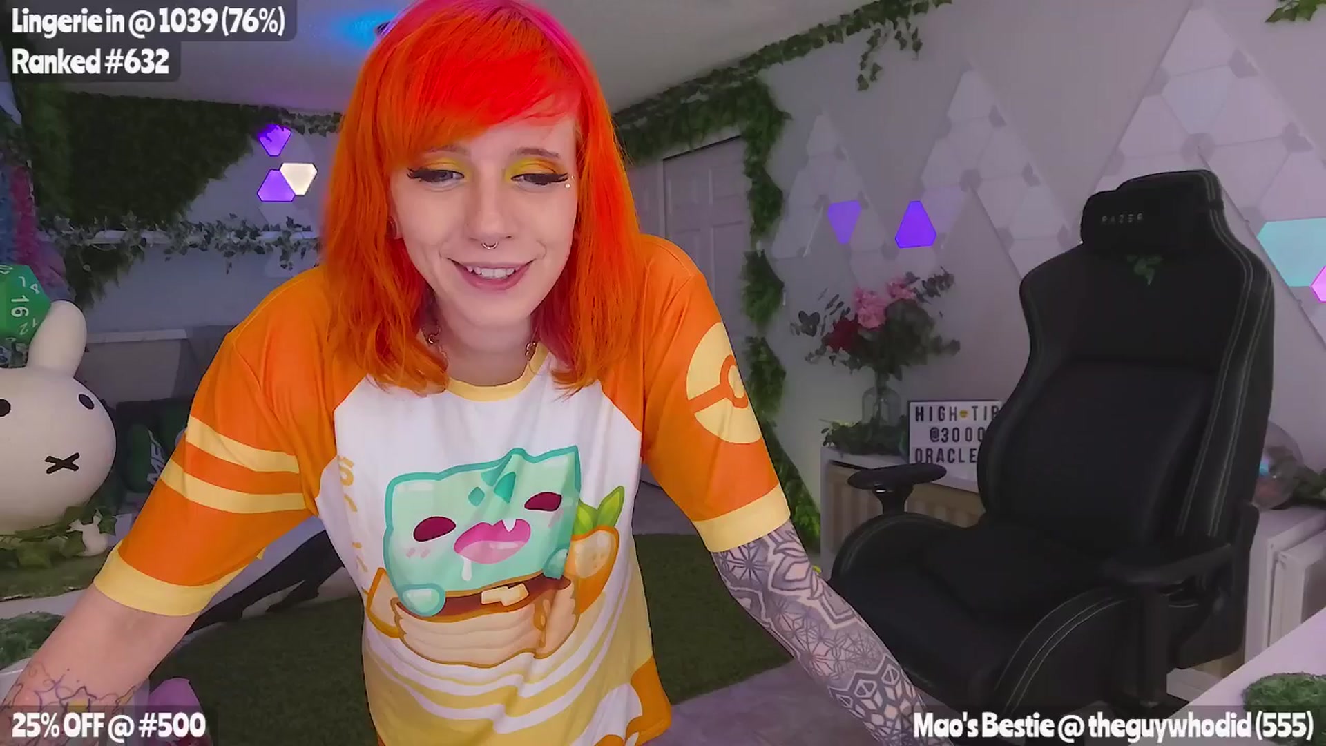 Gallery image thumbnail from MissMao's myfreecams stream on, 04/25/2025, 07:11 image 16 of 20