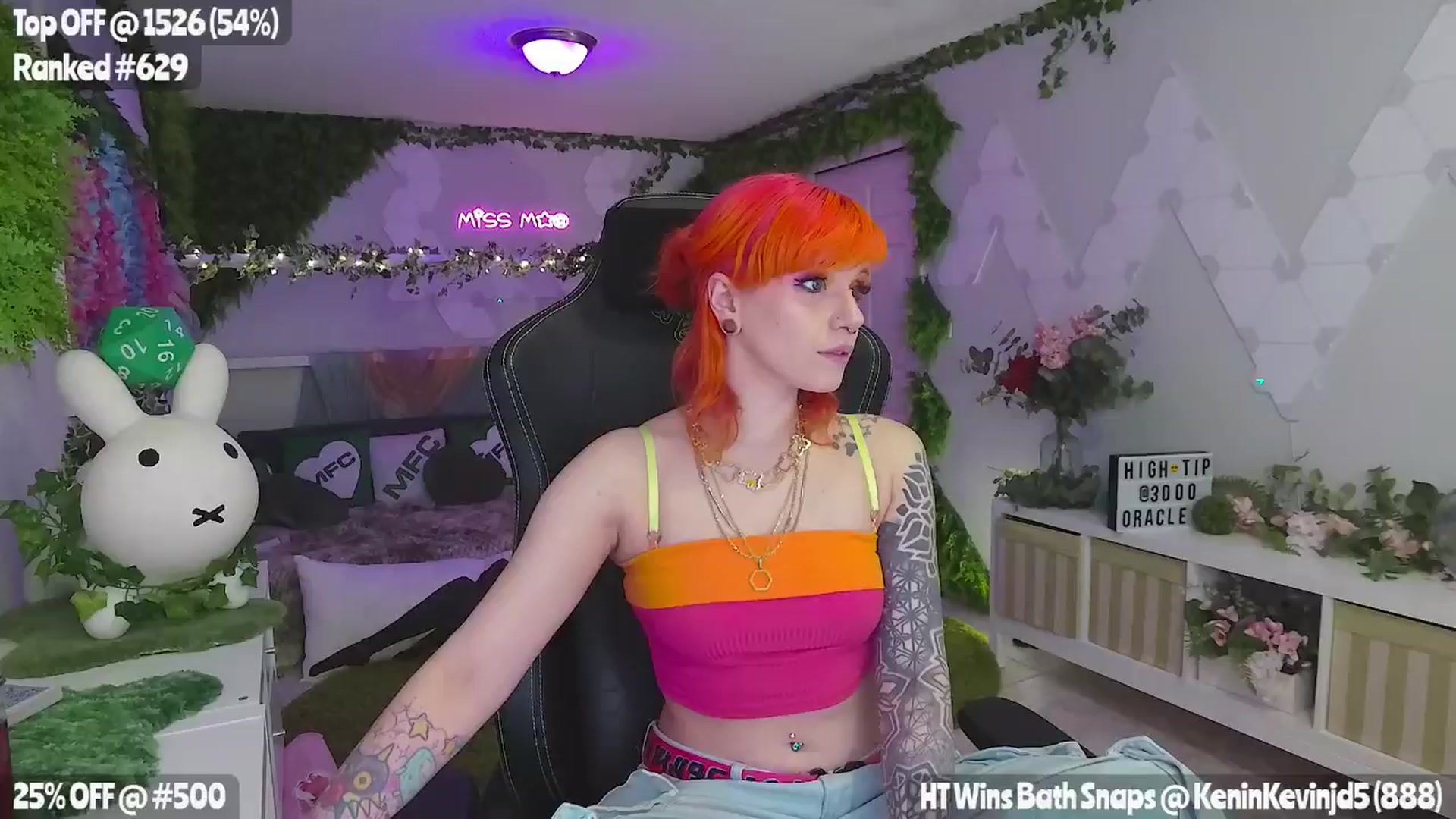 Gallery image thumbnail from MissMao's myfreecams stream on, 04/26/2025, 08:05 image 9 of 20