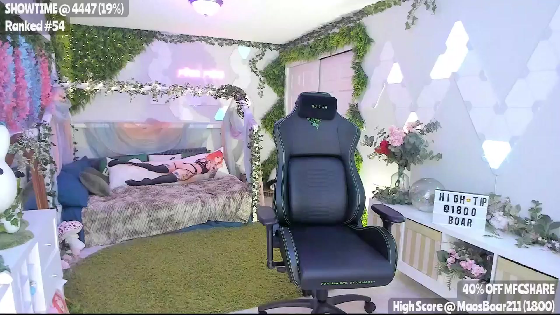 Gallery image thumbnail from MissMao's myfreecams stream on, 05/03/2025, 05:43 image 19 of 20