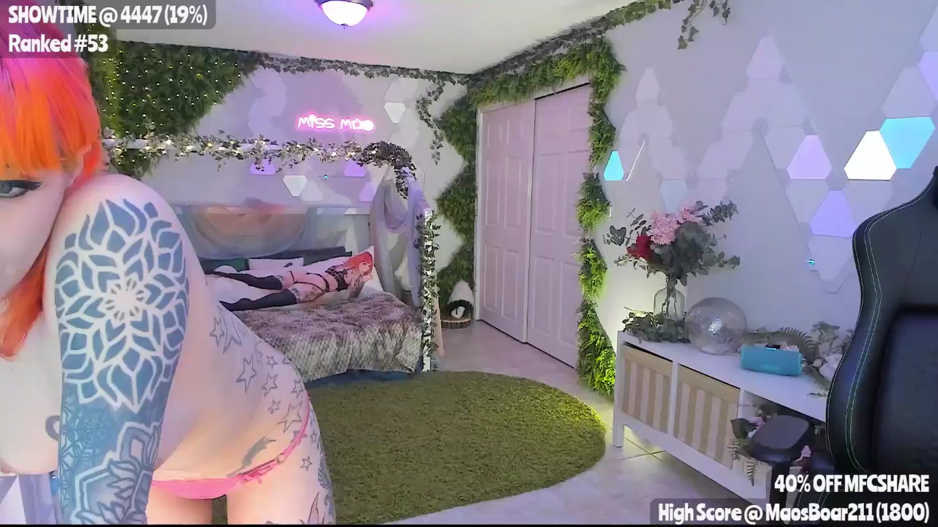 Gallery image thumbnail from MissMao's myfreecams stream on, 05/03/2025, 05:43 image 18 of 20