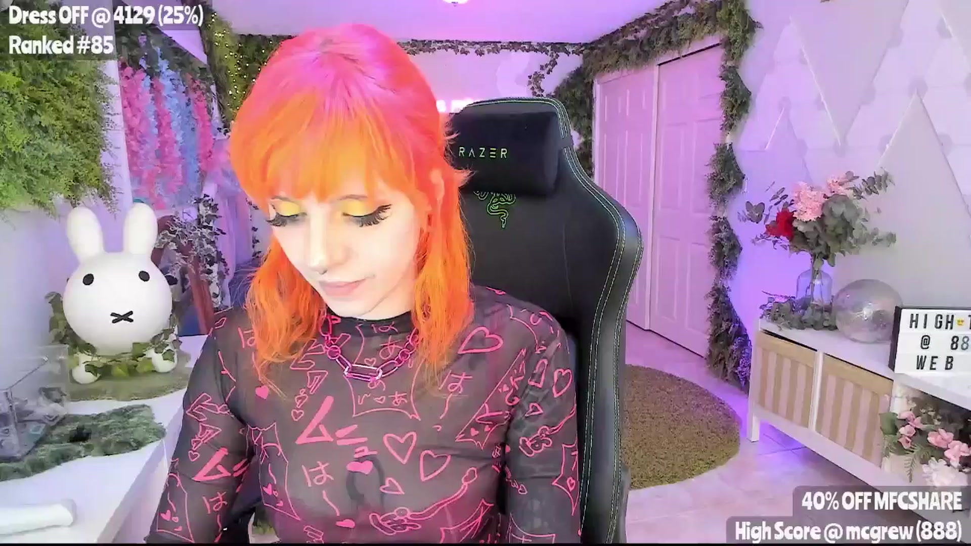 Gallery image thumbnail from MissMao's myfreecams stream on, 05/03/2025, 05:43 image 1 of 20