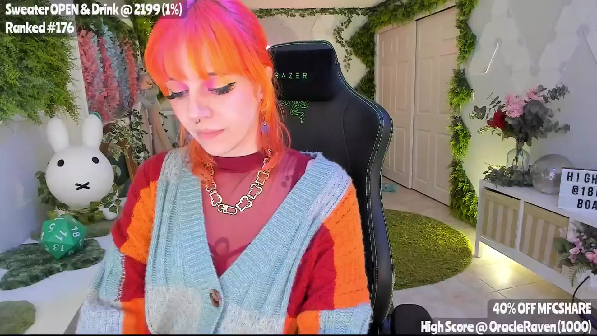 Gallery image thumbnail from MissMao's myfreecams stream on, 05/06/2025, 07:55 image 4 of 20