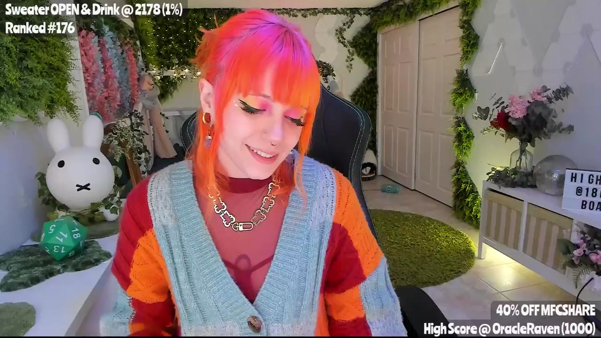 Gallery image thumbnail from MissMao's myfreecams stream on, 05/06/2025, 07:55 image 5 of 20