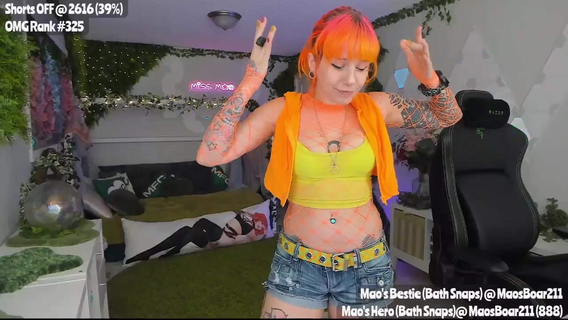 Gallery image thumbnail from MissMao's myfreecams stream on, 07/11/2025, 07:25 image 4 of 20