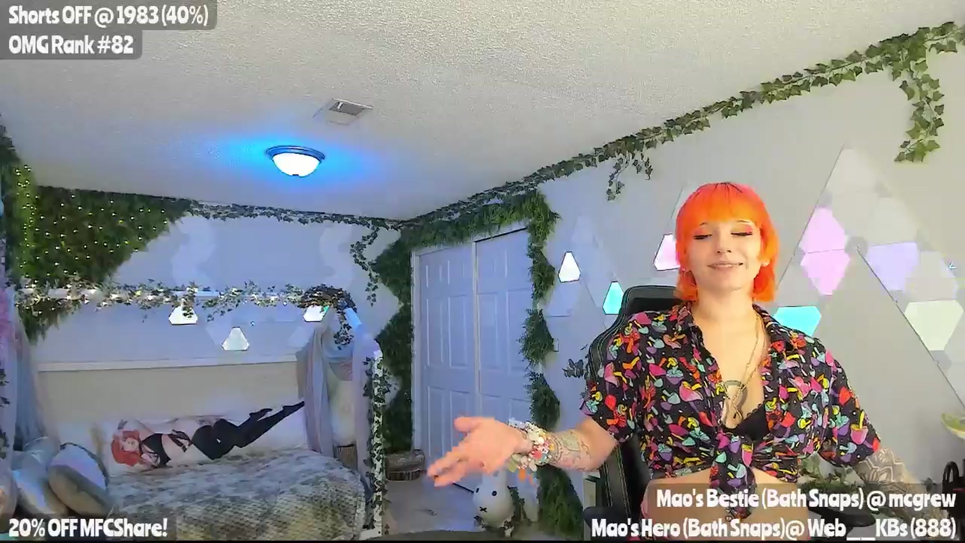 Gallery image thumbnail from MissMao's myfreecams stream on, 09/05/2025, 06:18 image 19 of 20