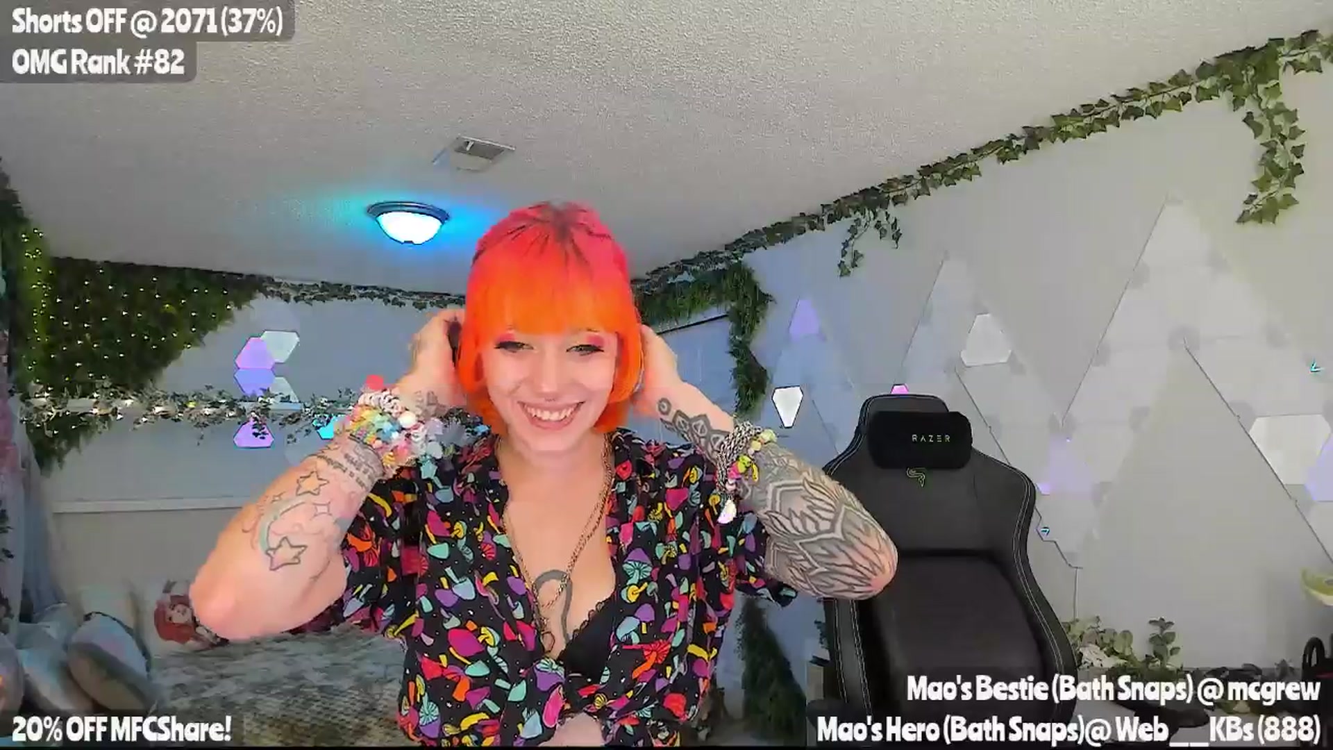 Gallery image thumbnail from MissMao's myfreecams stream on, 09/05/2025, 06:18 image 18 of 20