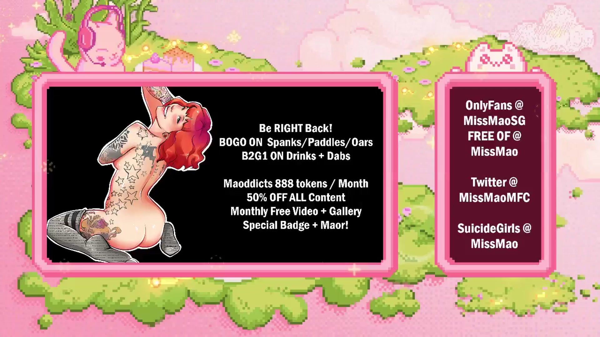 Gallery image thumbnail from MissMao's myfreecams stream on, 09/20/2025, 07:50 image 12 of 20
