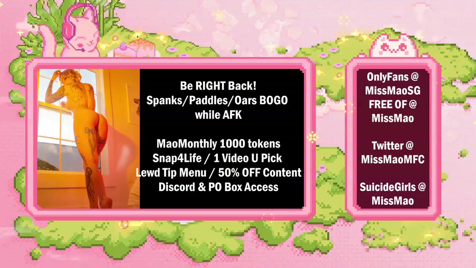 Gallery image thumbnail from MissMaoSG's myfreecams stream on, 05/13/2023, 06:52 image 6 of 20