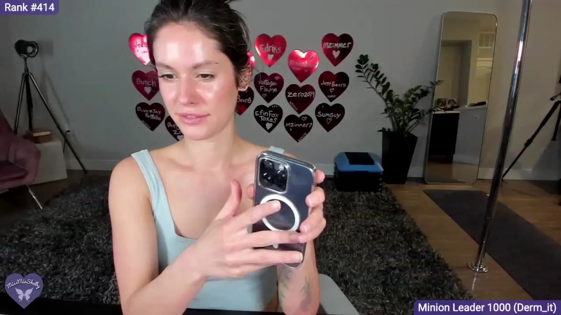 Gallery image thumbnail from MissMiaShelby's myfreecams stream on, 02/25/2024, 02:56 image 2 of 20