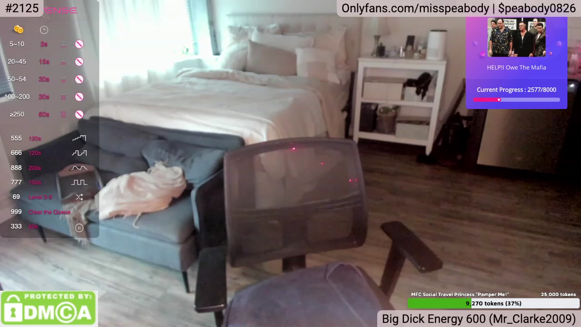 Gallery image thumbnail from MissPeabody's myfreecams stream on, 09/08/2023, 19:04 image 1 of 20
