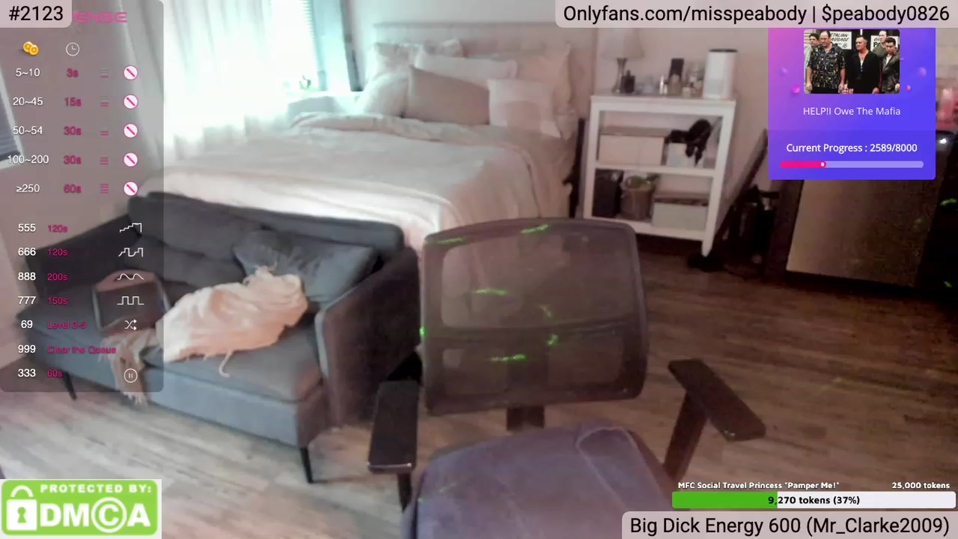 Gallery image thumbnail from MissPeabody's myfreecams stream on, 09/08/2023, 19:04 image 8 of 20