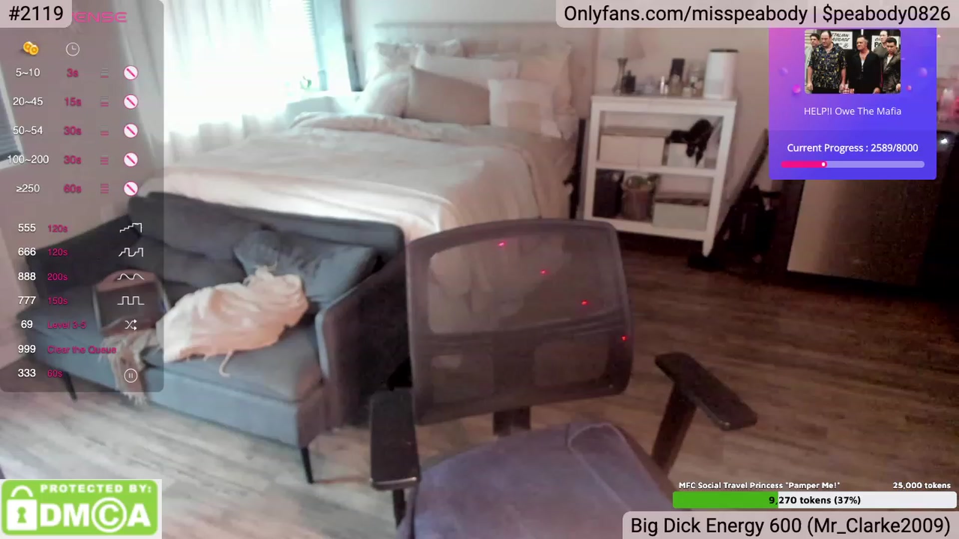 Gallery image thumbnail from MissPeabody's myfreecams stream on, 09/08/2023, 19:04 image 4 of 20