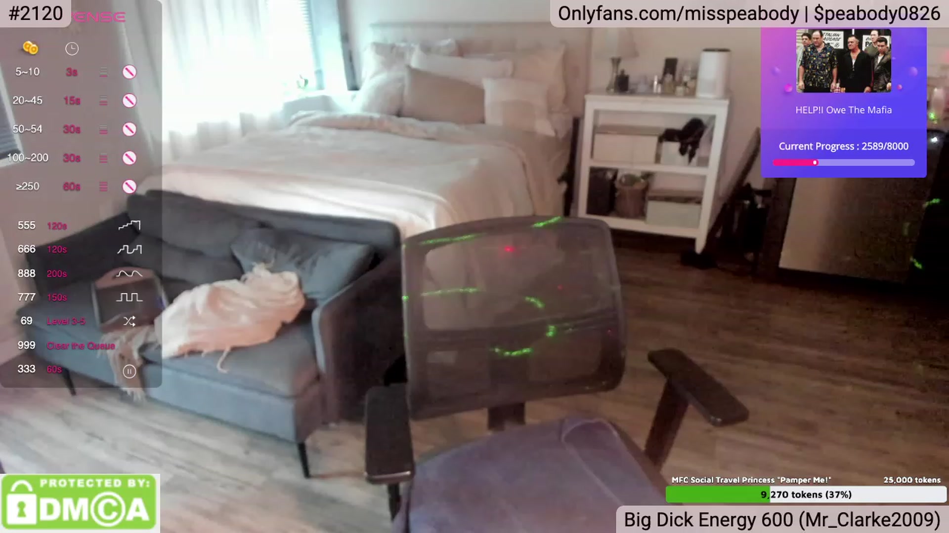 Gallery image thumbnail from MissPeabody's myfreecams stream on, 09/08/2023, 19:04 image 5 of 20