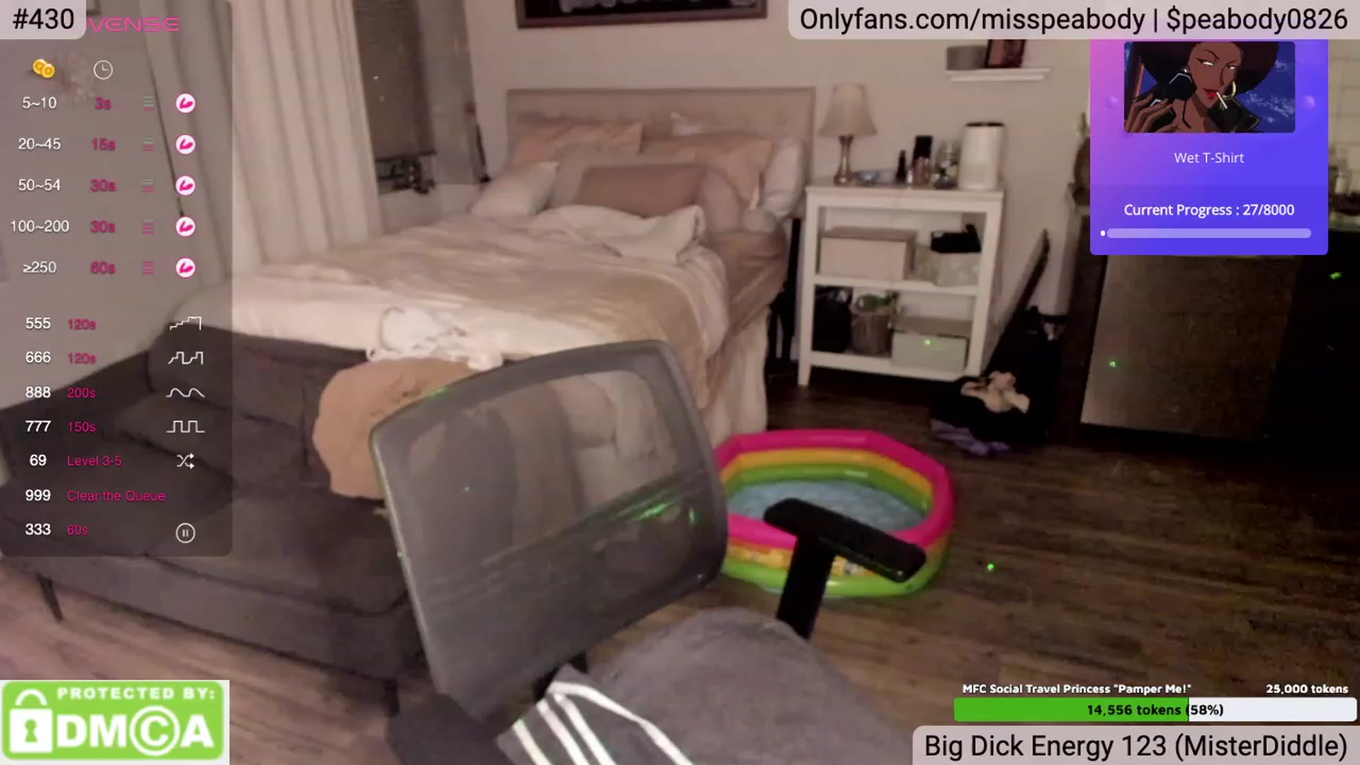 Gallery image thumbnail from MissPeabody's myfreecams stream on, 09/23/2023, 03:26 image 16 of 20