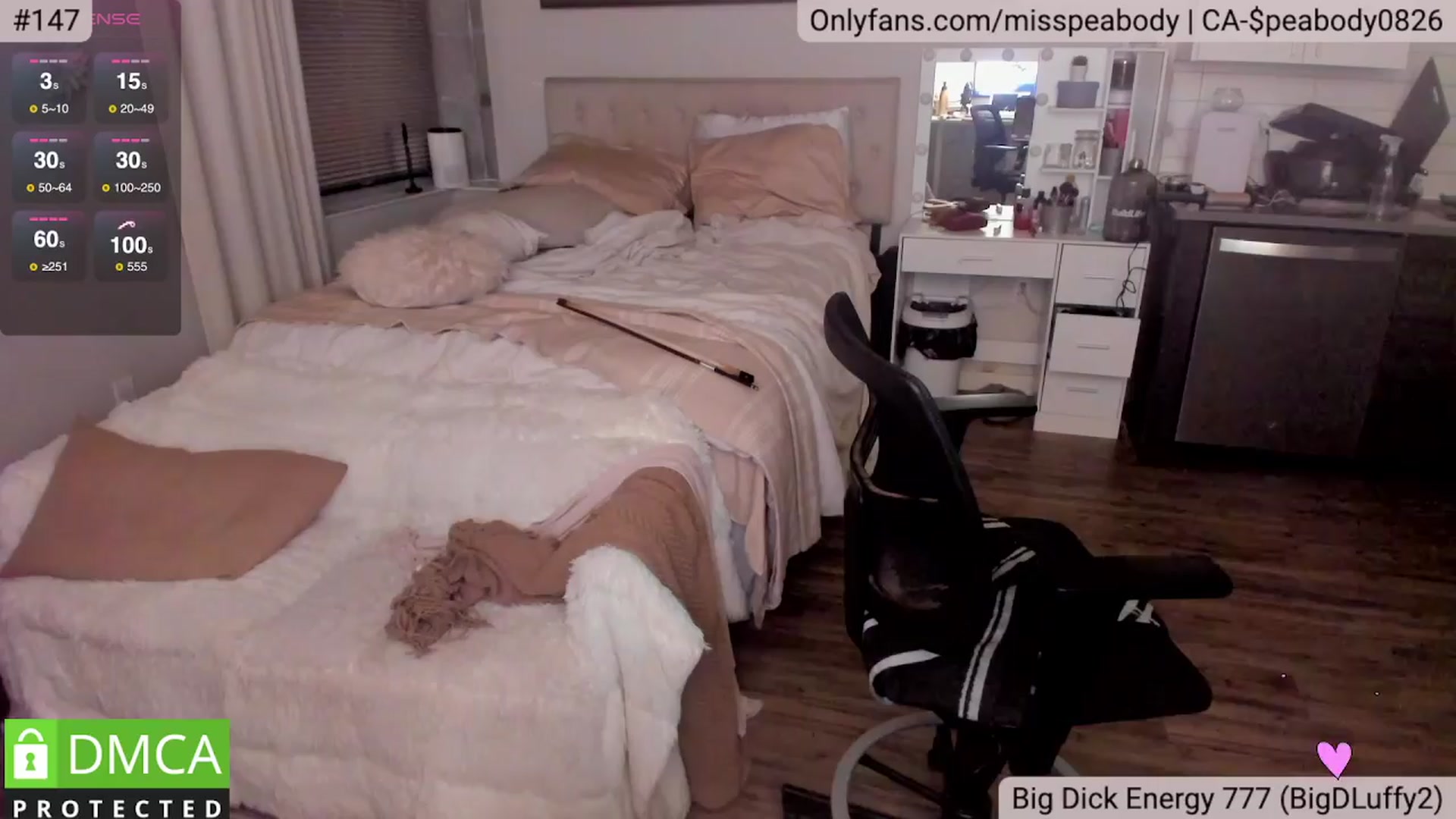 Gallery image thumbnail from MissPeabody's myfreecams stream on, 04/01/2024, 09:19 image 19 of 20
