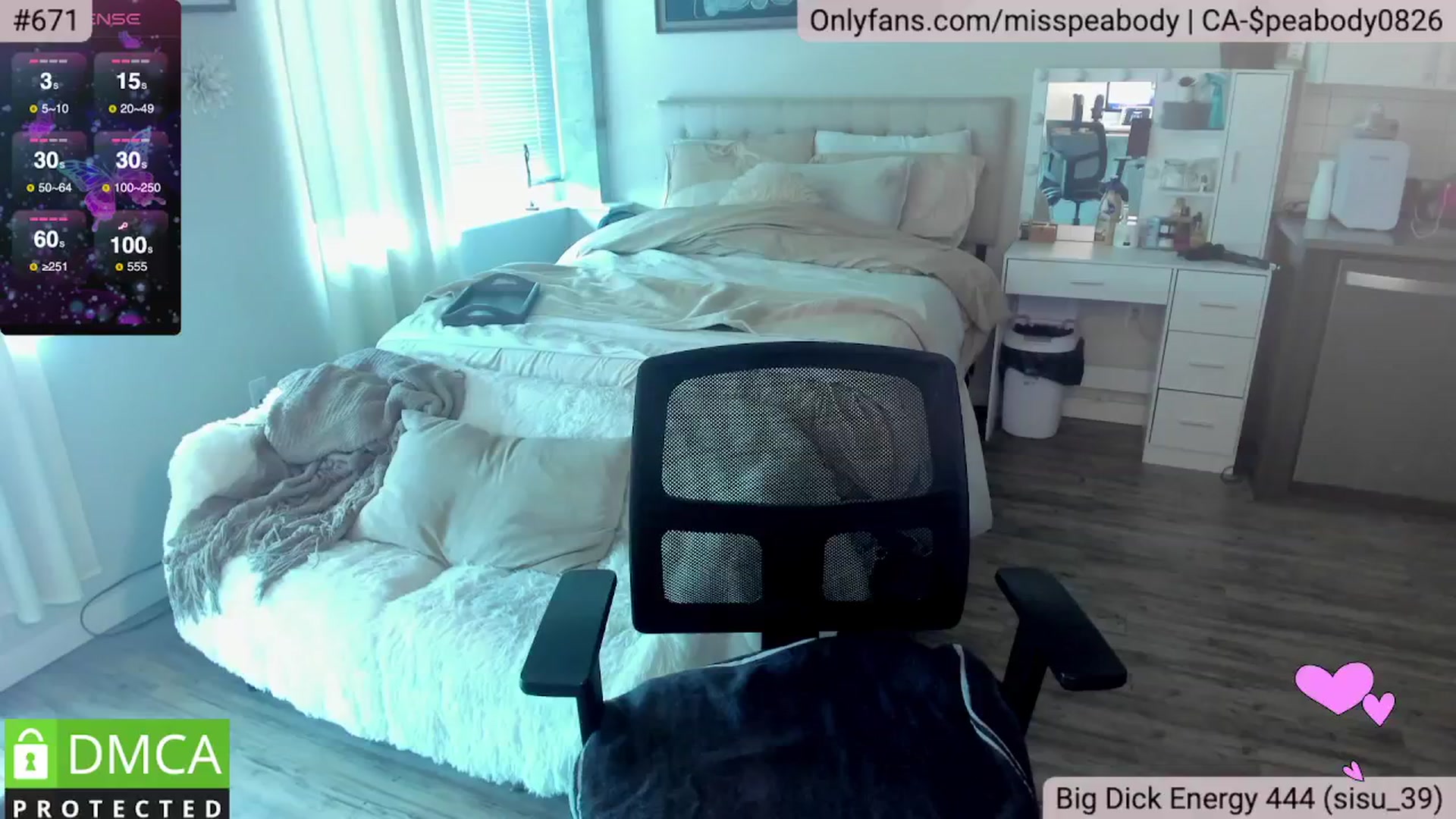 Gallery image thumbnail from MissPeabody's myfreecams stream on, 05/06/2024, 17:58 image 13 of 20