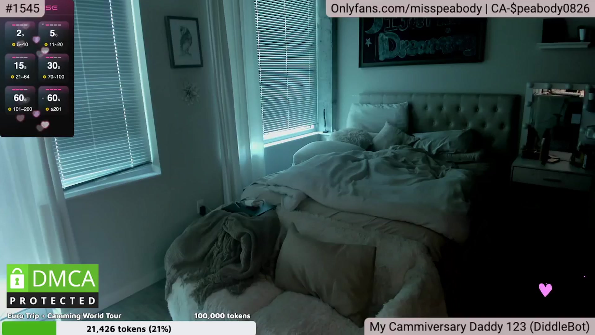 Gallery image thumbnail from MissPeabody's myfreecams stream on, 09/02/2024, 21:14 image 2 of 20