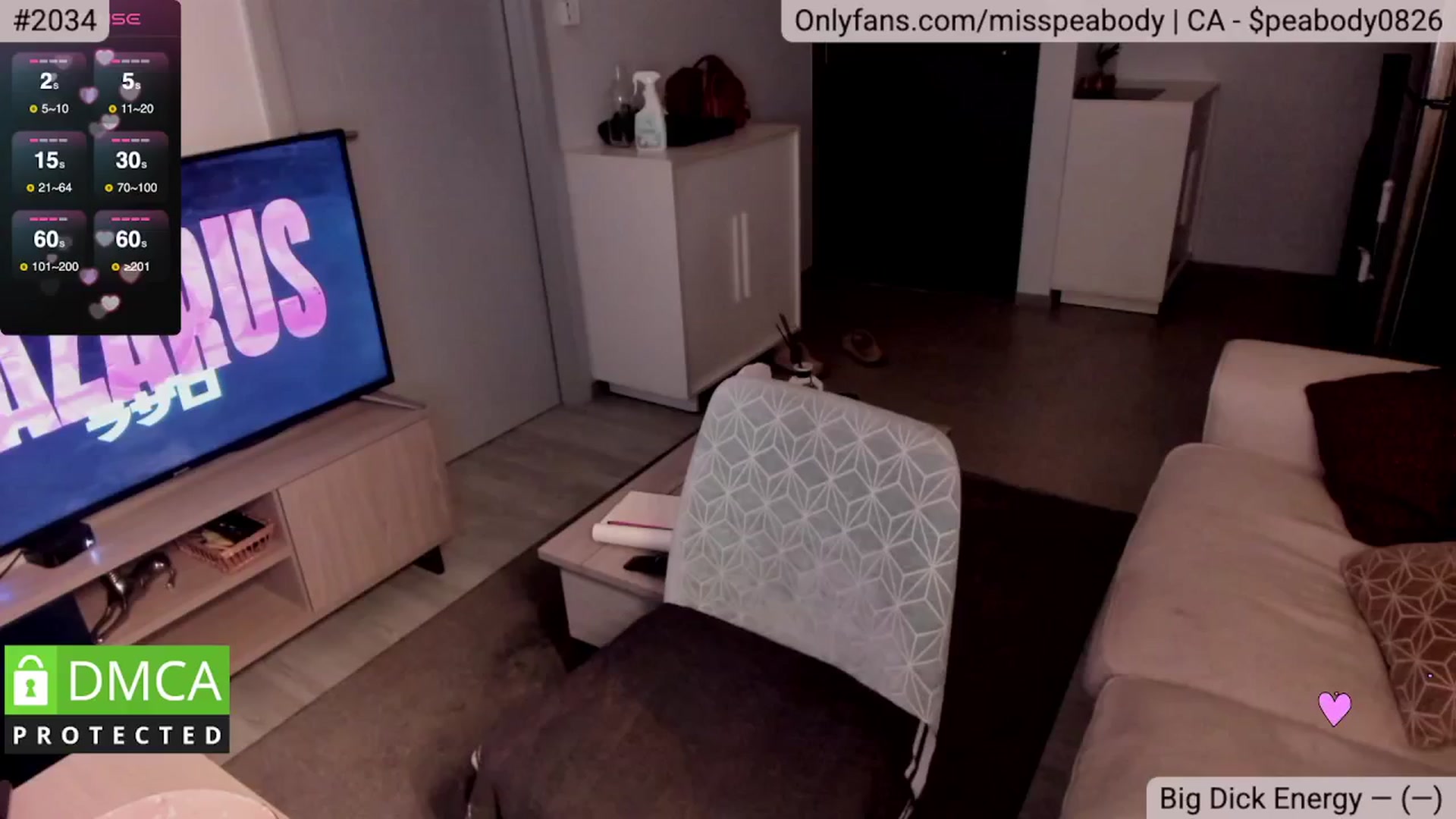 Gallery image thumbnail from MissPeabody's myfreecams stream on, 04/21/2025, 11:32 image 9 of 20