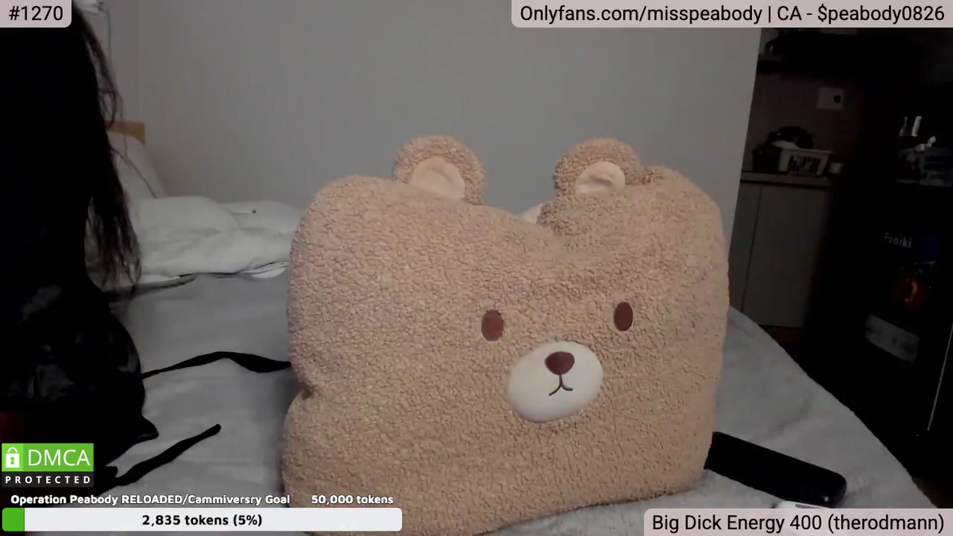 Gallery image thumbnail from MissPeabody's myfreecams stream on, 08/20/2026, 09:16 image 9 of 20